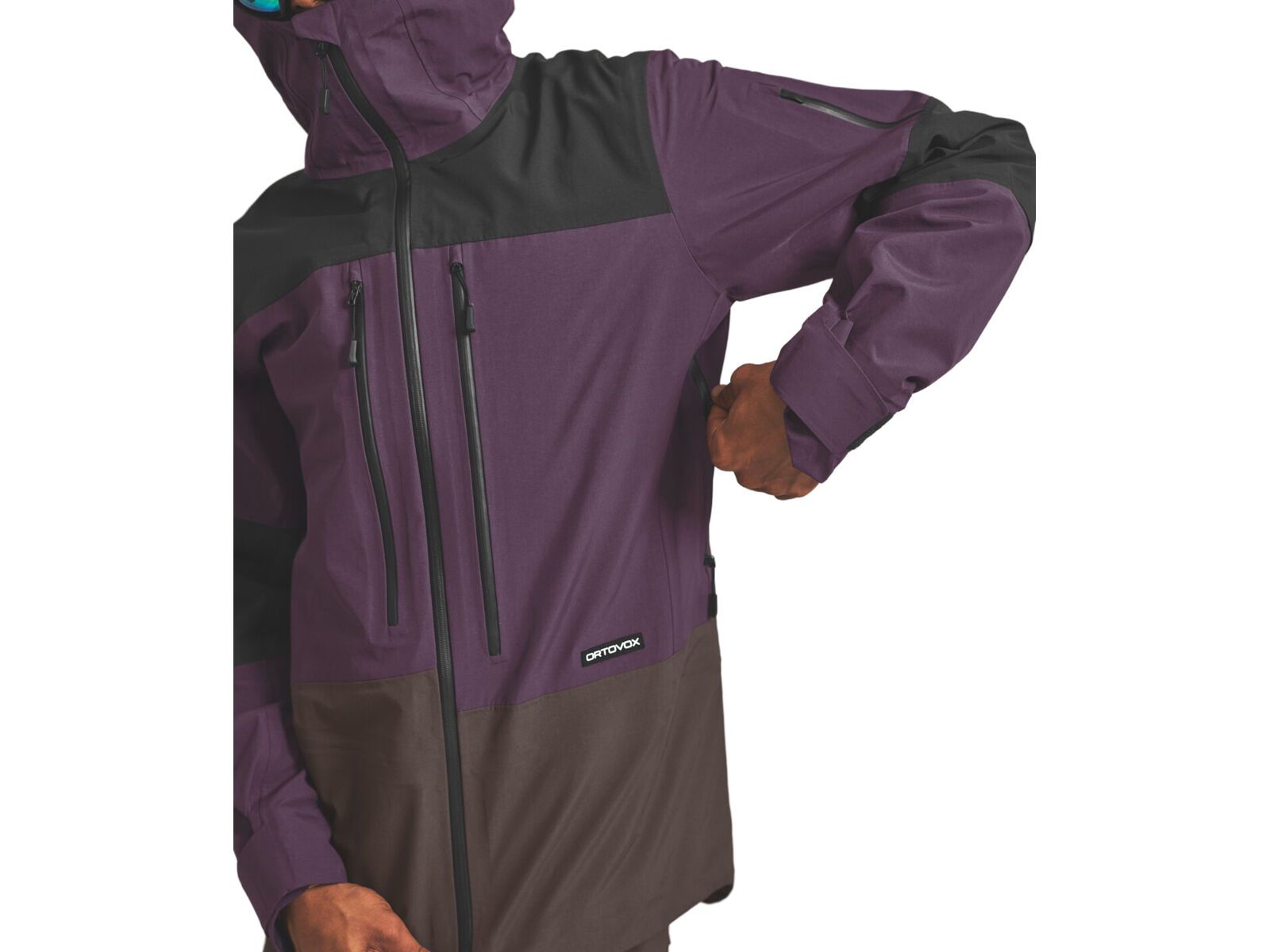 Ortovox Ravine Free 3L Jacket M, dark wild berry | Bild 4