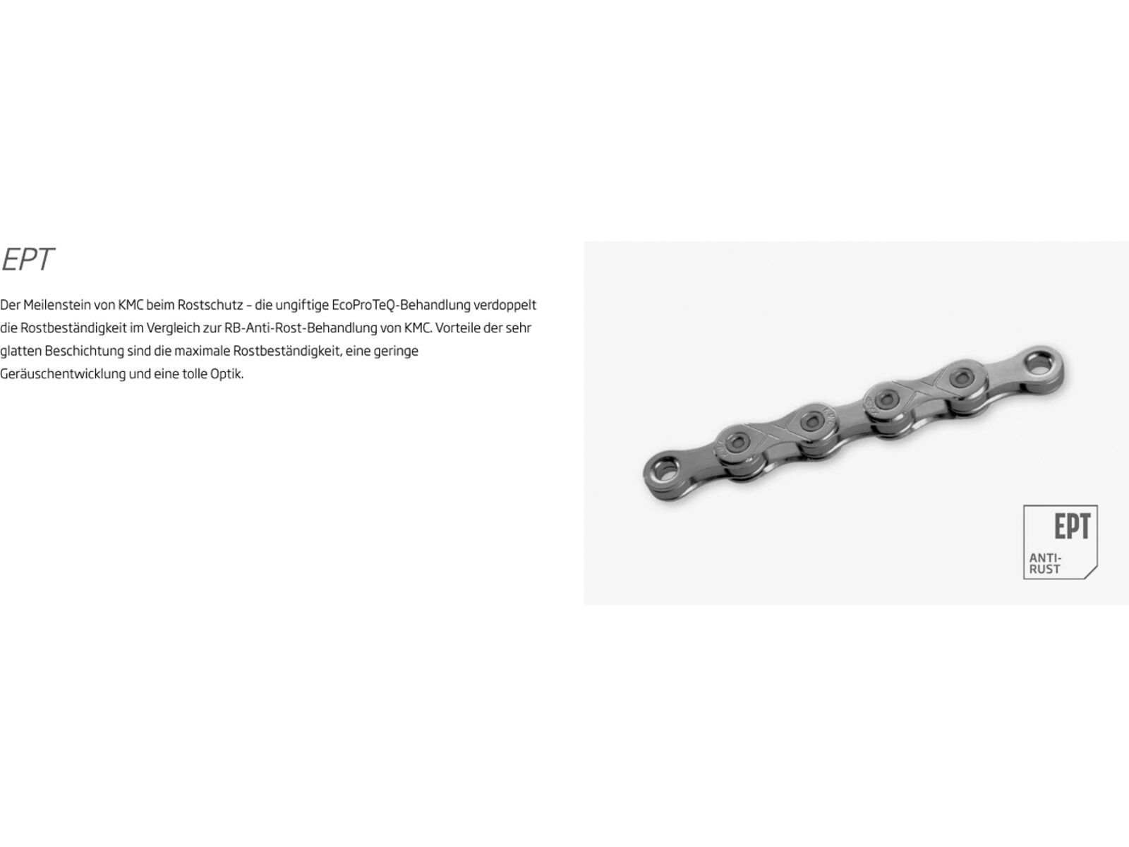 KMC X12 EPT - 12-fach, 126 Glieder, dark silver | Bild 3