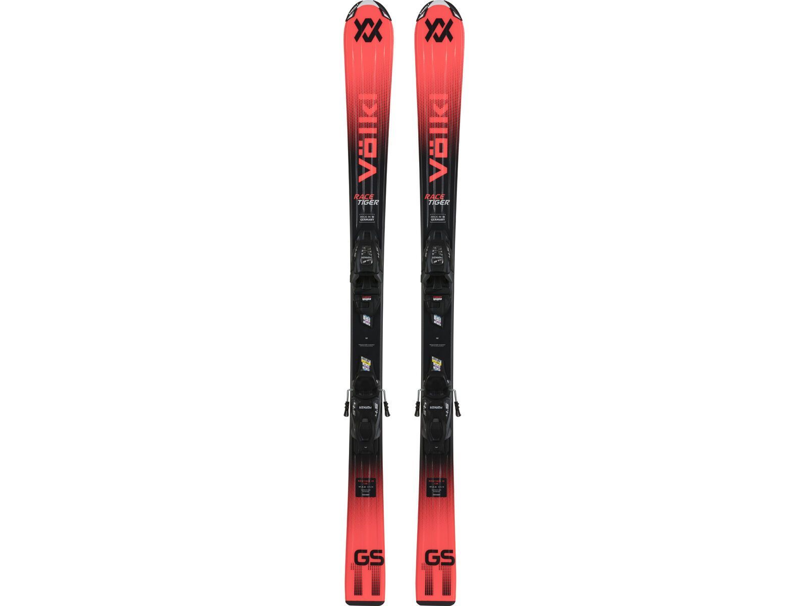 Völkl Racetiger JR + vMotion 4.5 JR, red | Bild 1