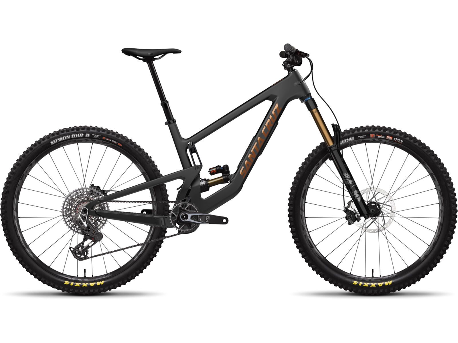 Santa Cruz Megatower CC / X0 AXS / 29, matte black/bronze | Bild 1