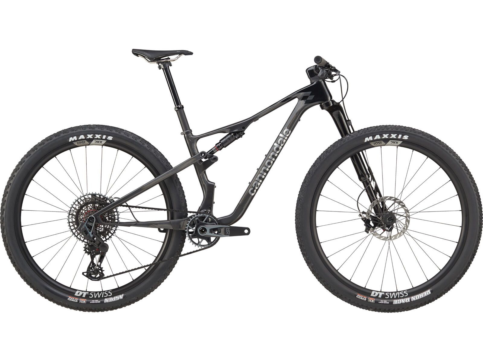 Cannondale Scalpel 1 Lefty, jet black, raw carbon | Bild 1