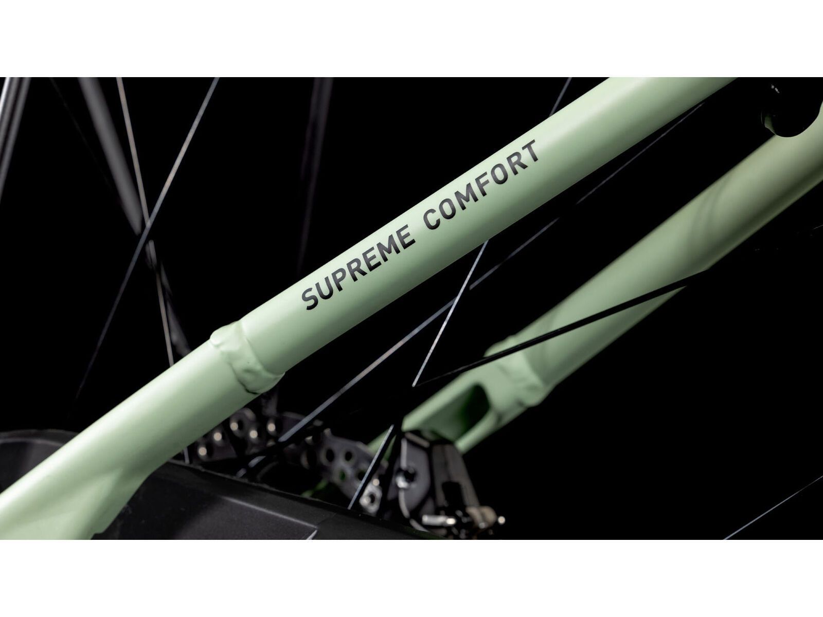 Cube Supreme Hybrid Comfort SLX 625 Easy Entry, aloegreen´n´black | Bild 4