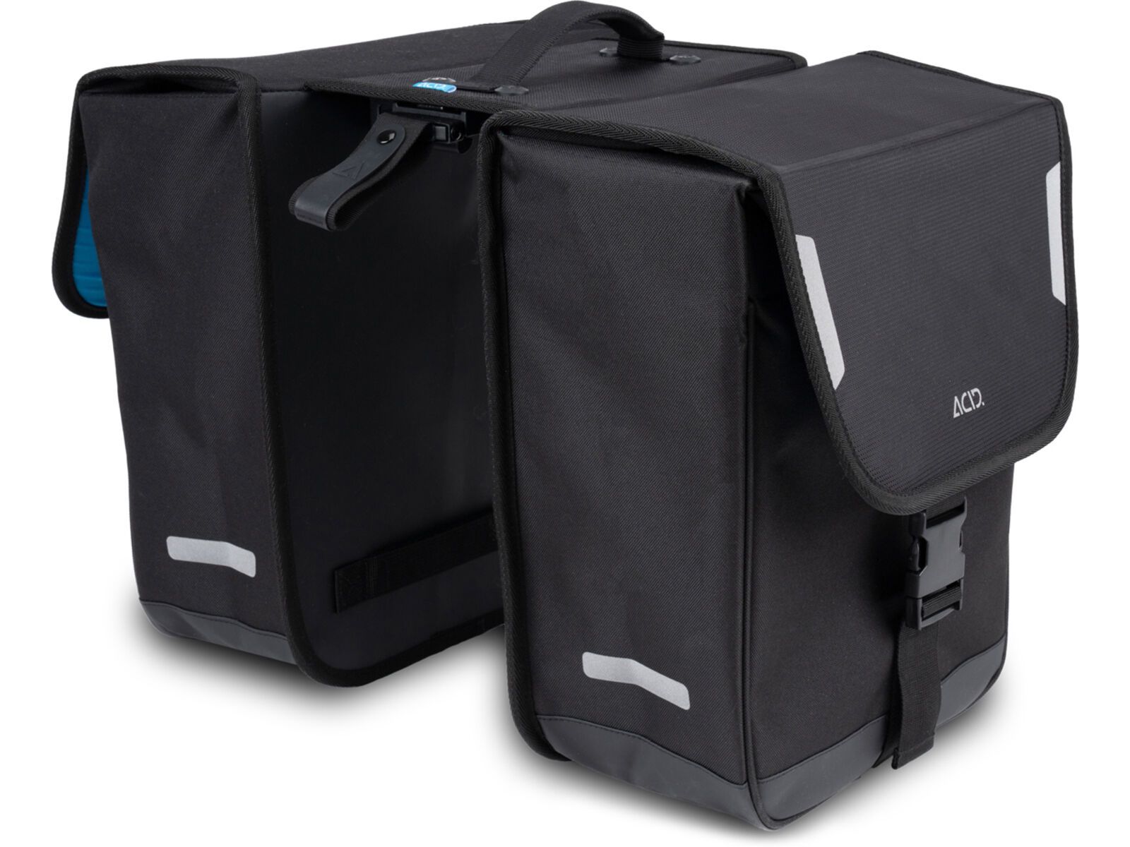 Cube Acid Seitentasche City 15 Classic Double RILink, black | Bild 1