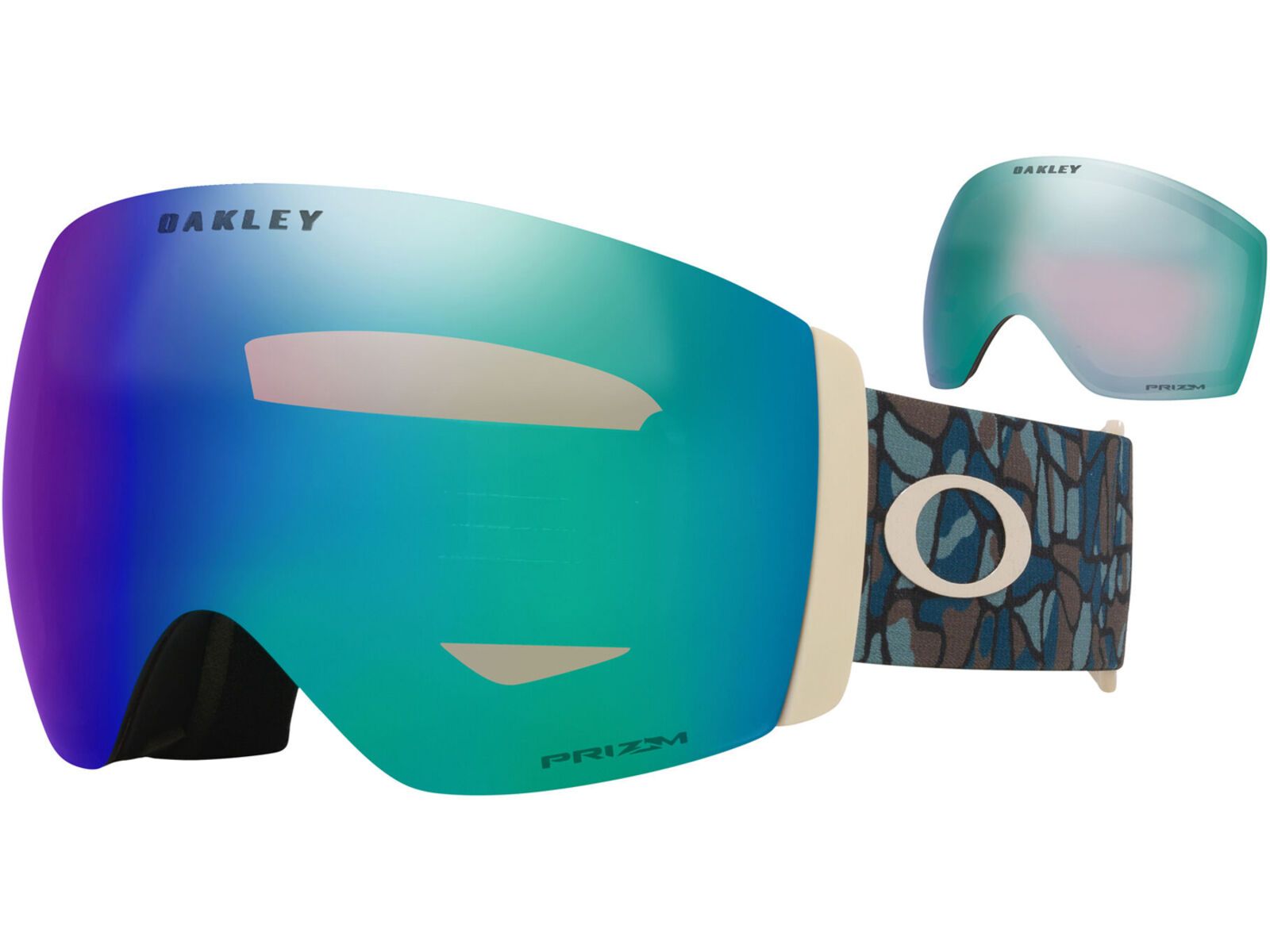 Oakley Flight Deck Pro L, Prizm Snow Argon Iridium & Sapphire Iridium | Bild 1