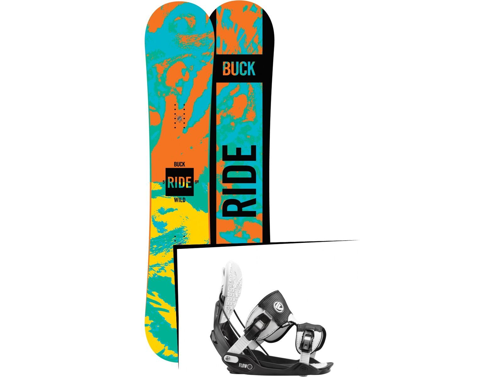 Set: Ride Buck Wild 2016 + Flow Five (1513181S) | Bild 1