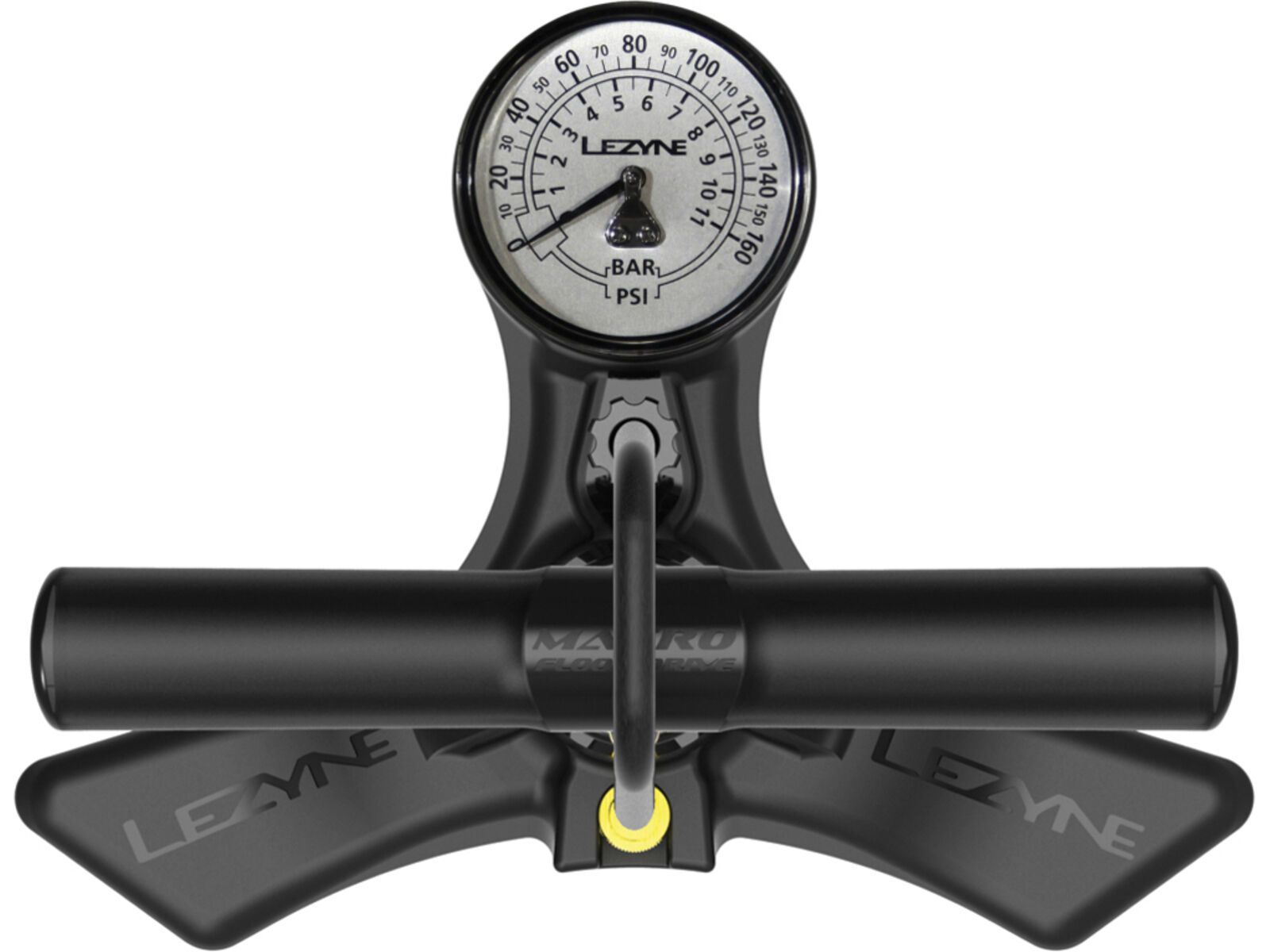 Lezyne Macro Floor Drive HP Dual Valve, black | Bild 3
