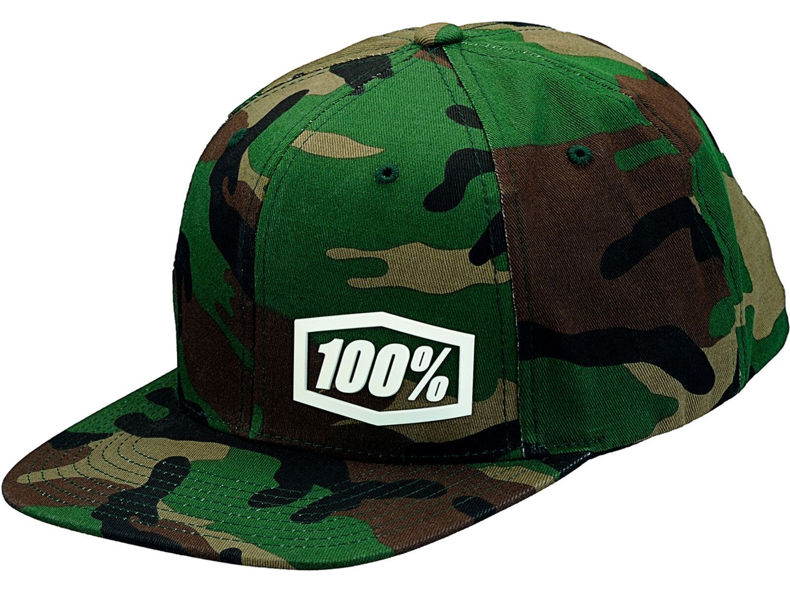 100% Machine LYP Fit Snapback Hat, camo | Bild 1