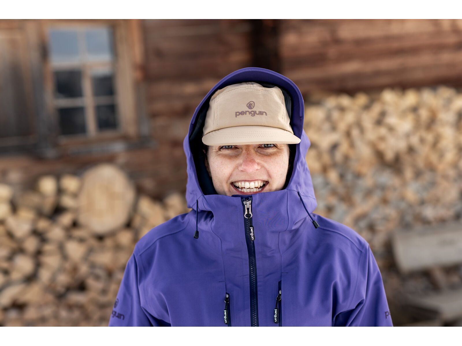 Penguin Frauen 3 Lagen Dermizax Shell Jacke, purple | Bild 4