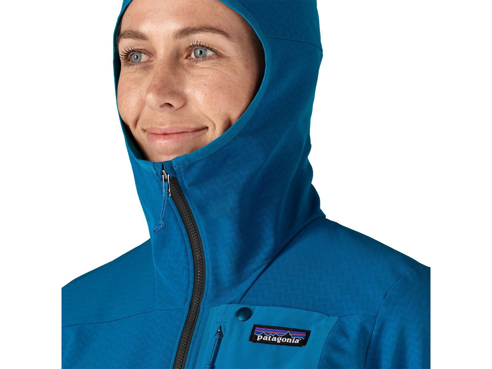 Patagonia Women's R1 CrossStrata Hoody, endless blue | Bild 10