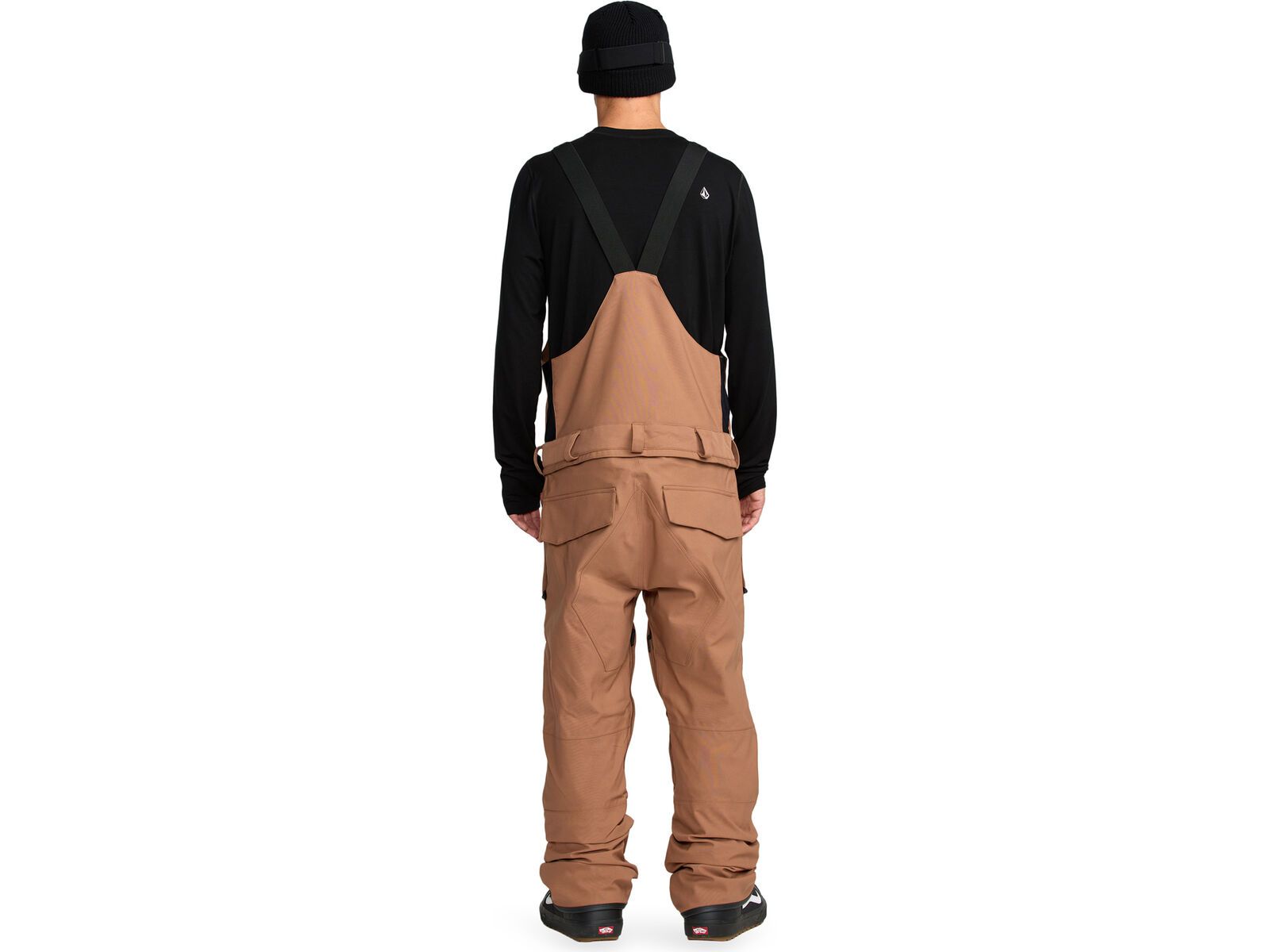 Volcom Roan Bib Overall, terra brown | Bild 2