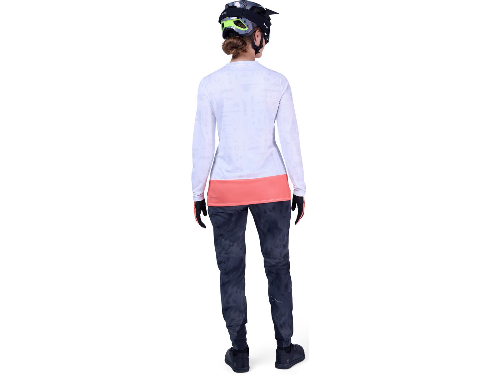 Fox Womans Ranger LS Jersey Lunar, white | Bild 9