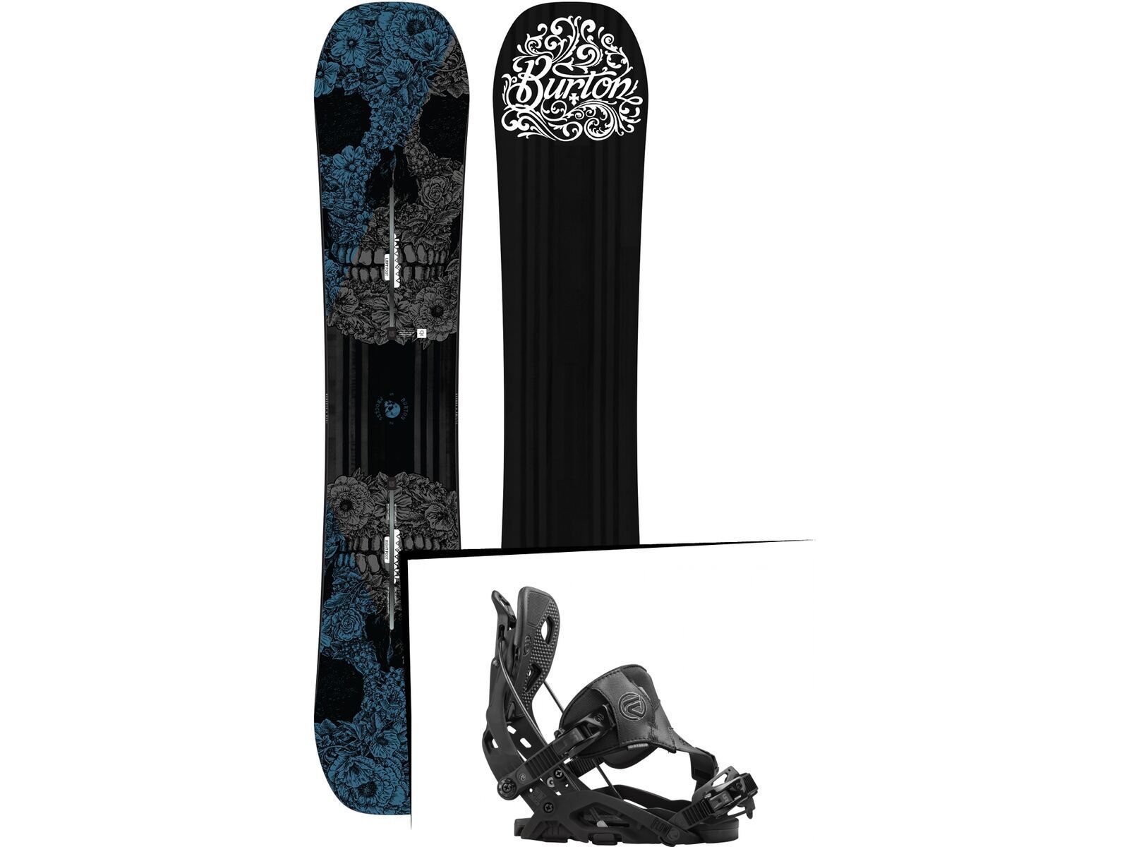 Set: Burton Process Off-Axis 2017 + Flow Fuse Hybrid (1513148S) | Bild 1