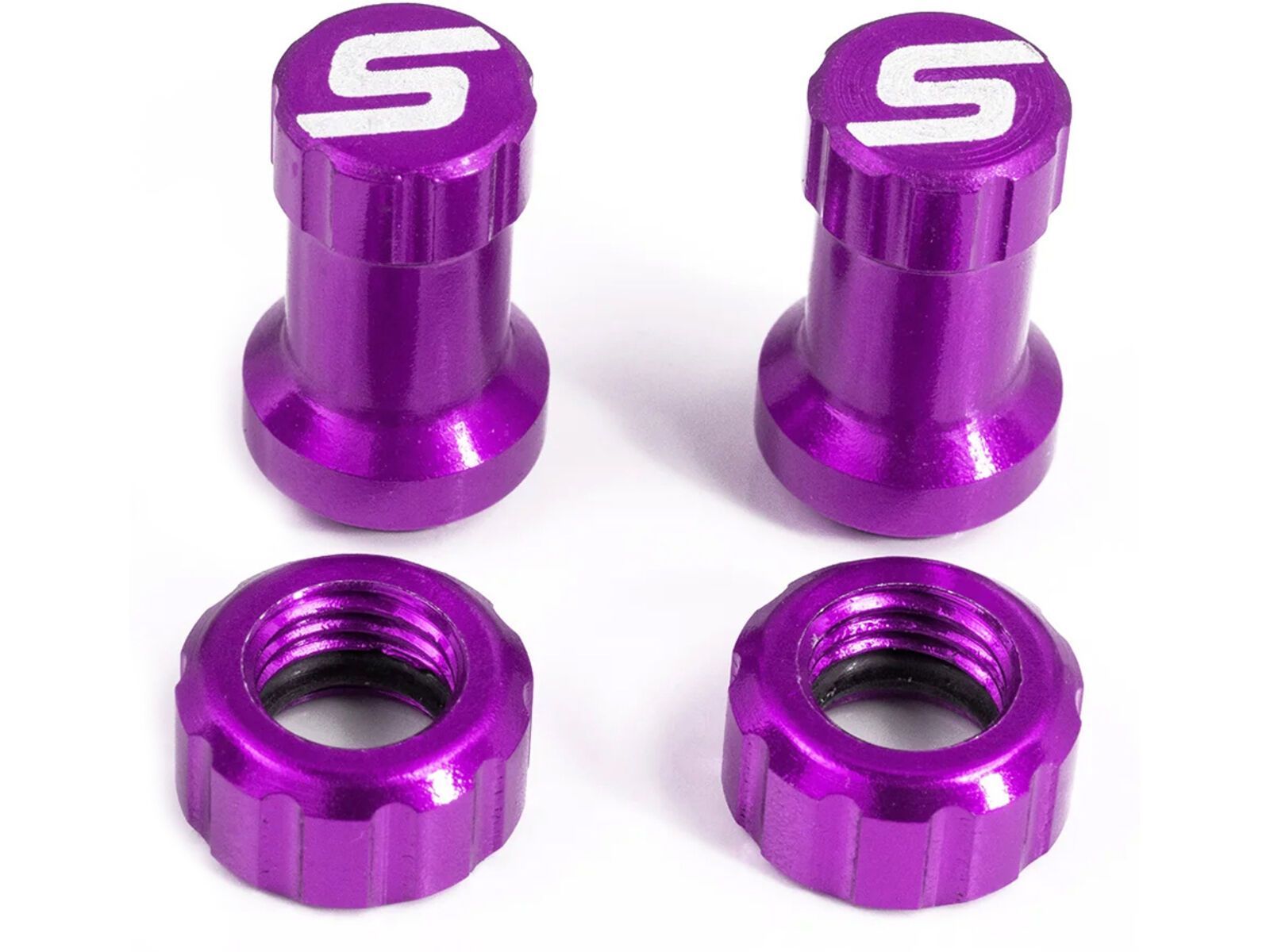 Stan's NoTubes Tubeless Valve Color Kit, purple | Bild 1