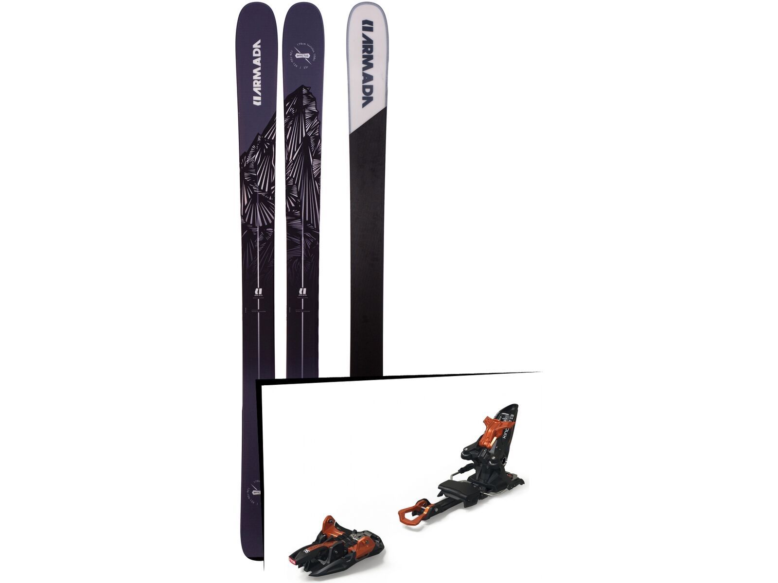 Set: Armada Invictus 108 Ti 2019 + Marker Kingpin 13 black/copper | Bild 1