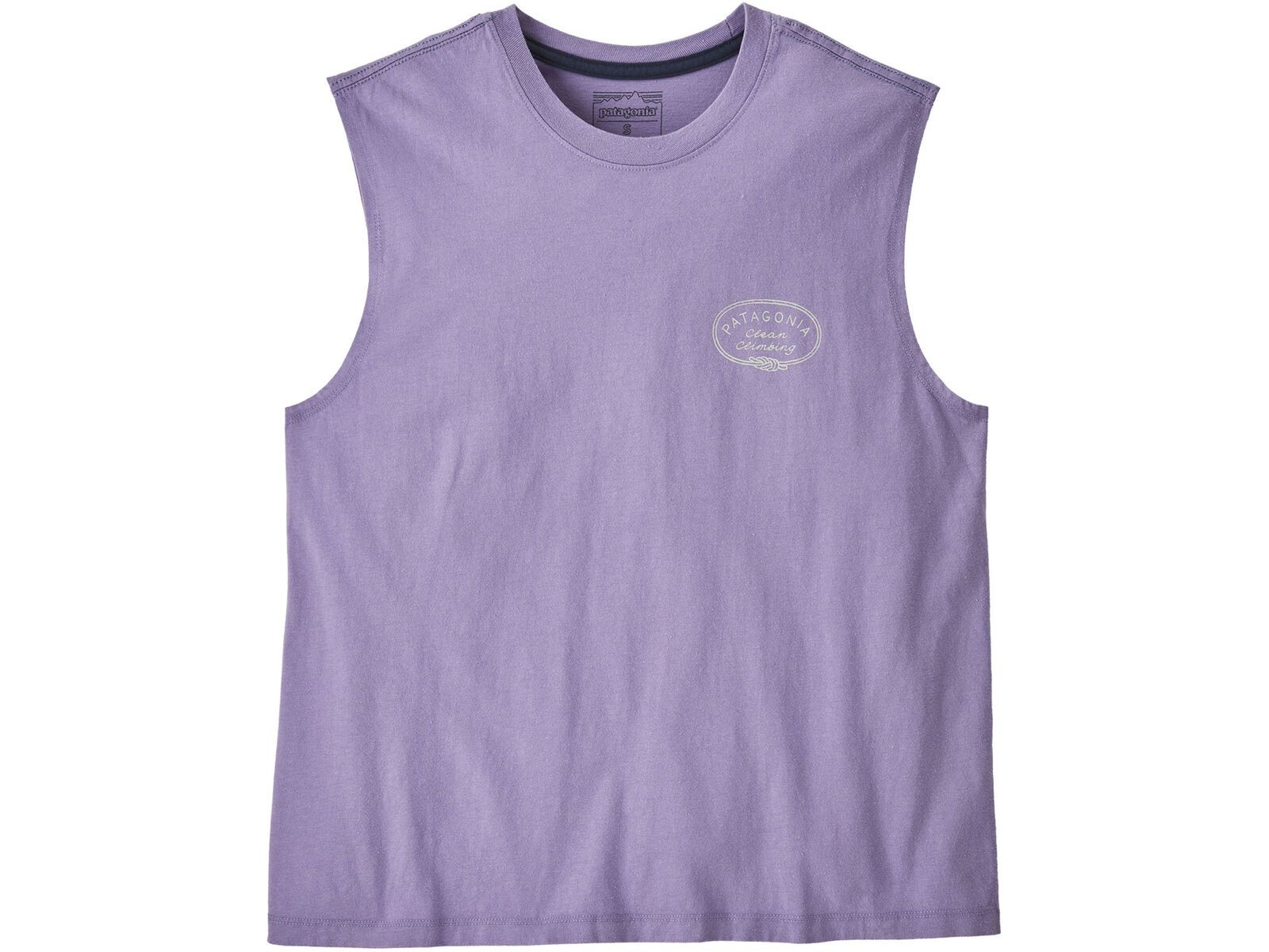 Patagonia Women's Clean Climb Roots Boxy Organic Tank, concrete purple | Bild 1