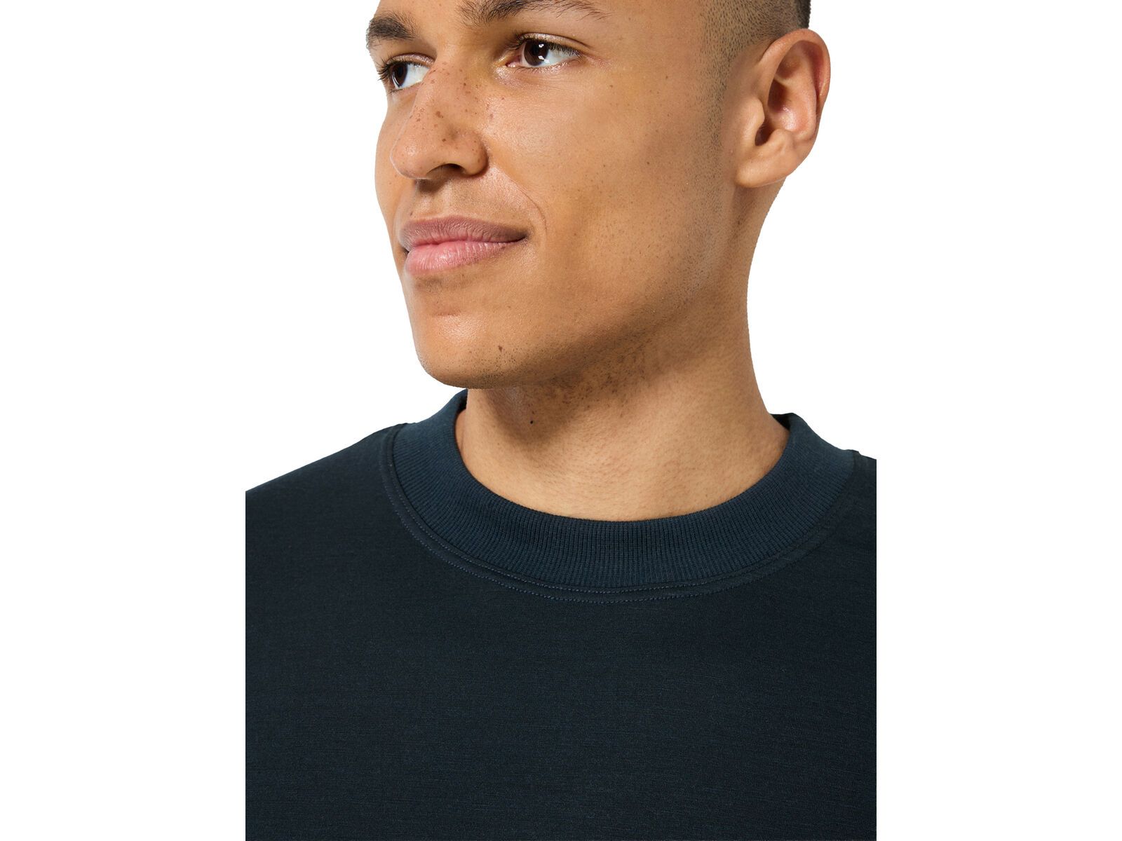 super.natural M Casual Rib Bio J LS, blueberry | Bild 6