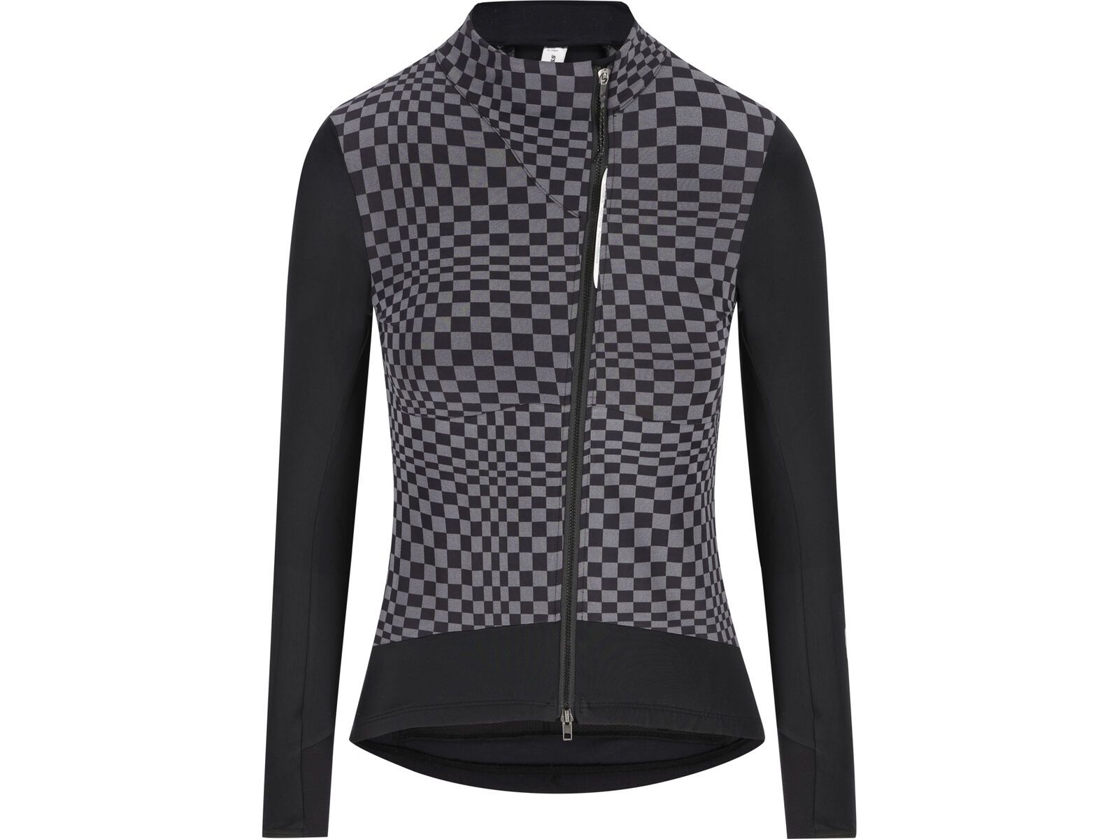 Q36.5 Dottore Hybrid Jacket Women, check grey | Bild 1