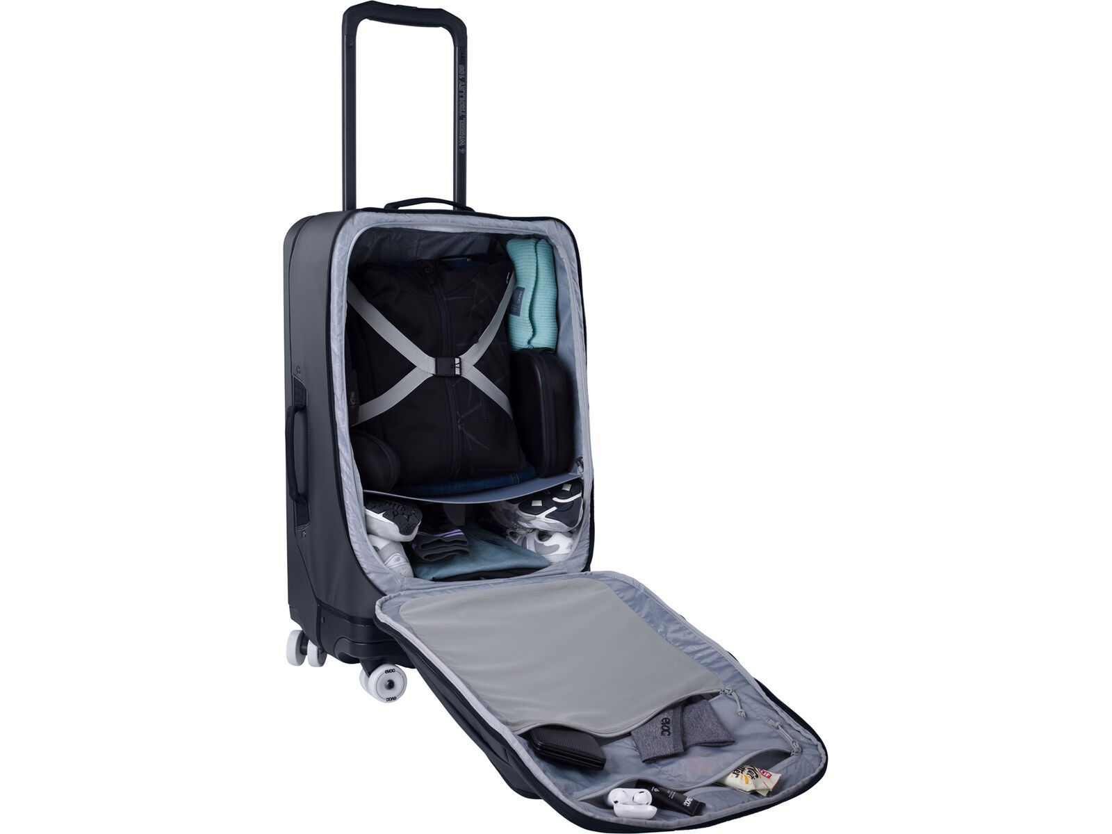 Evoc 4-Wheel Trolley 100, carbon grey/black | Bild 6
