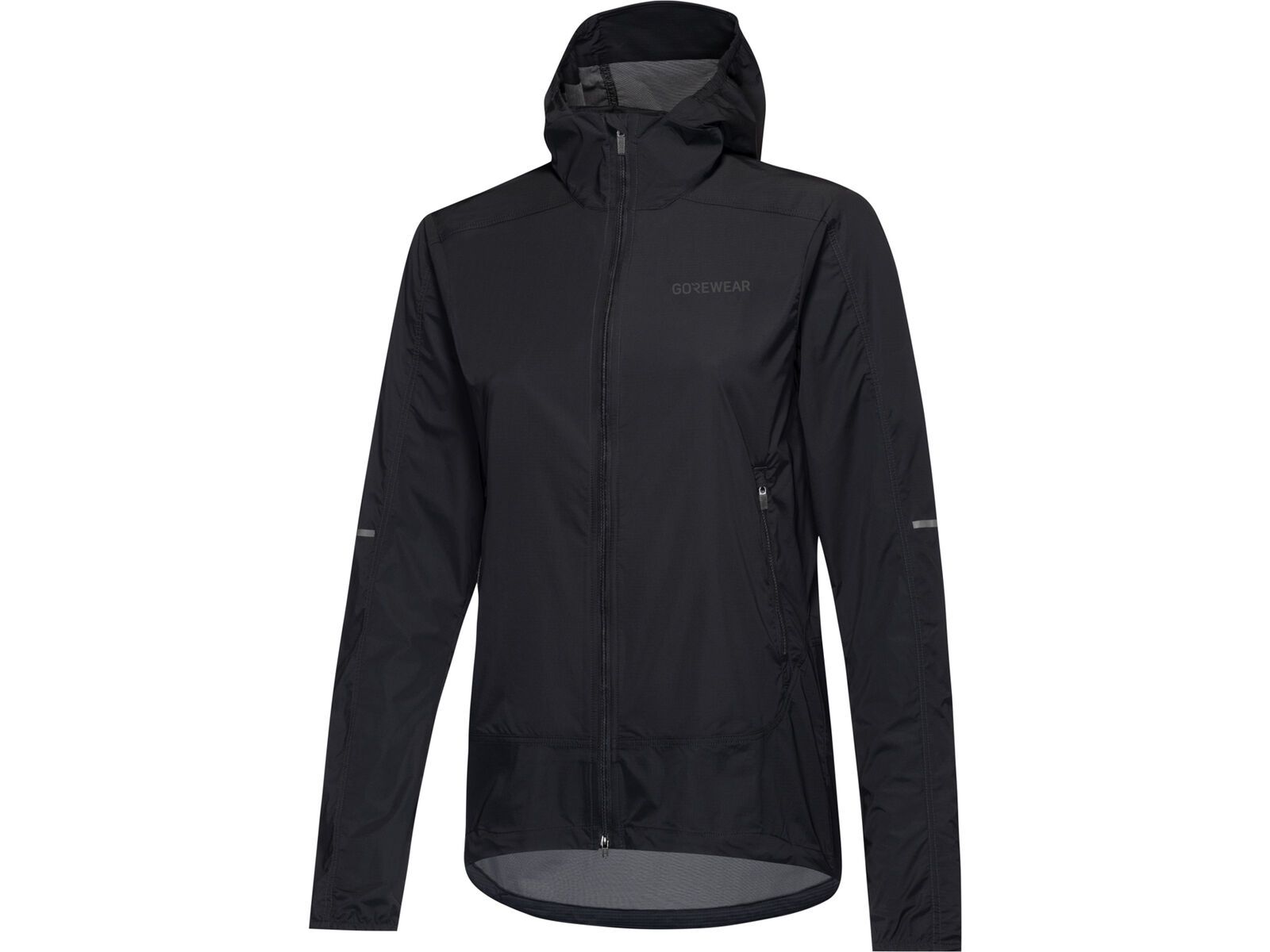 GOREWEAR Fernflow Windbreaker mit Kapuze Damen, black | Bild 2