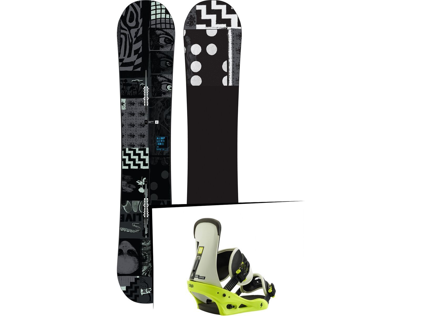 Set: Burton Amplifier 2019 +  Freestyle (2218429S) | Bild 1