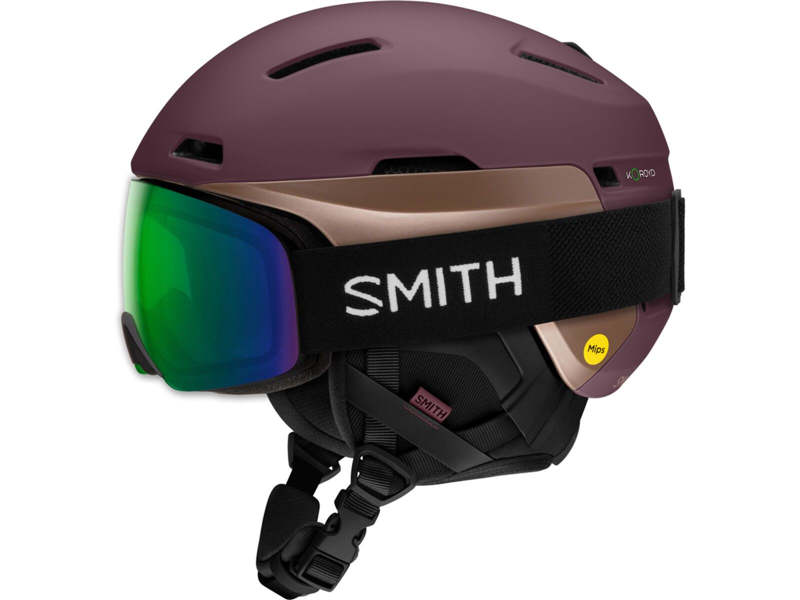 Smith Accel MIPS, matte mystic / gold dust | Bild 4