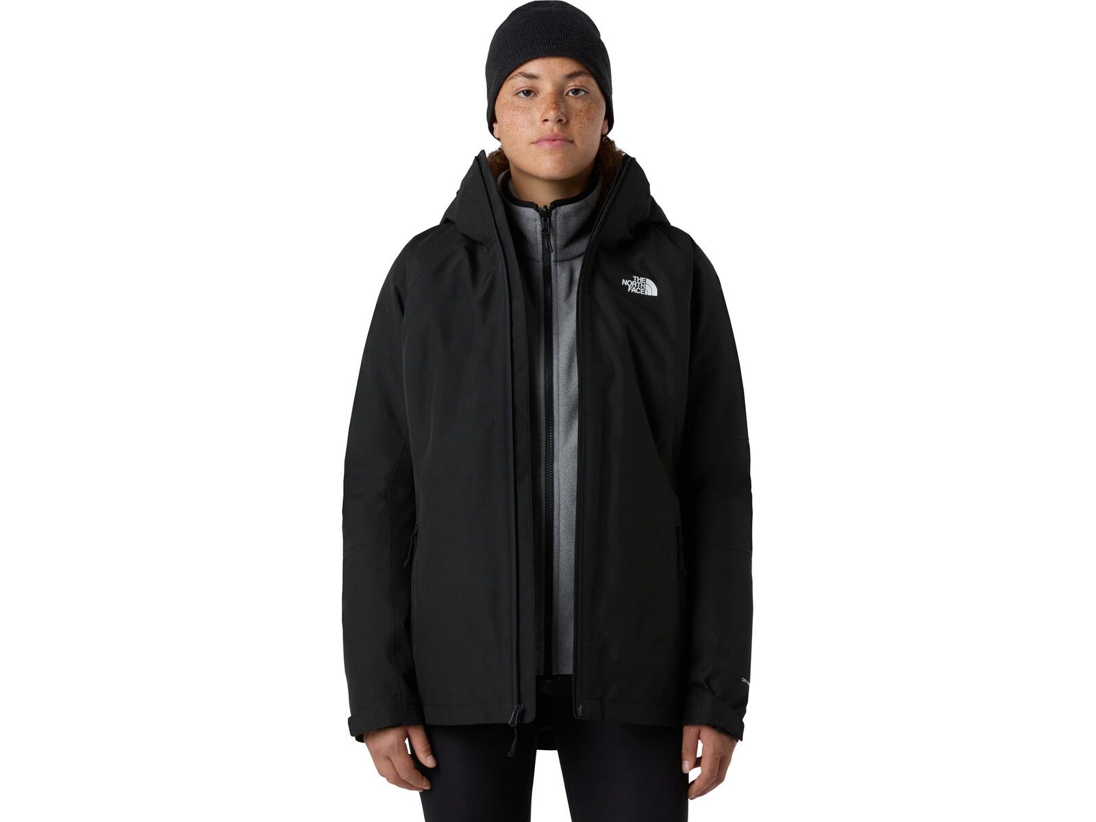The North Face Women’s Inlux Triclimate 3-in-1 Jacket, tnf black heather/tnf black | Bild 5