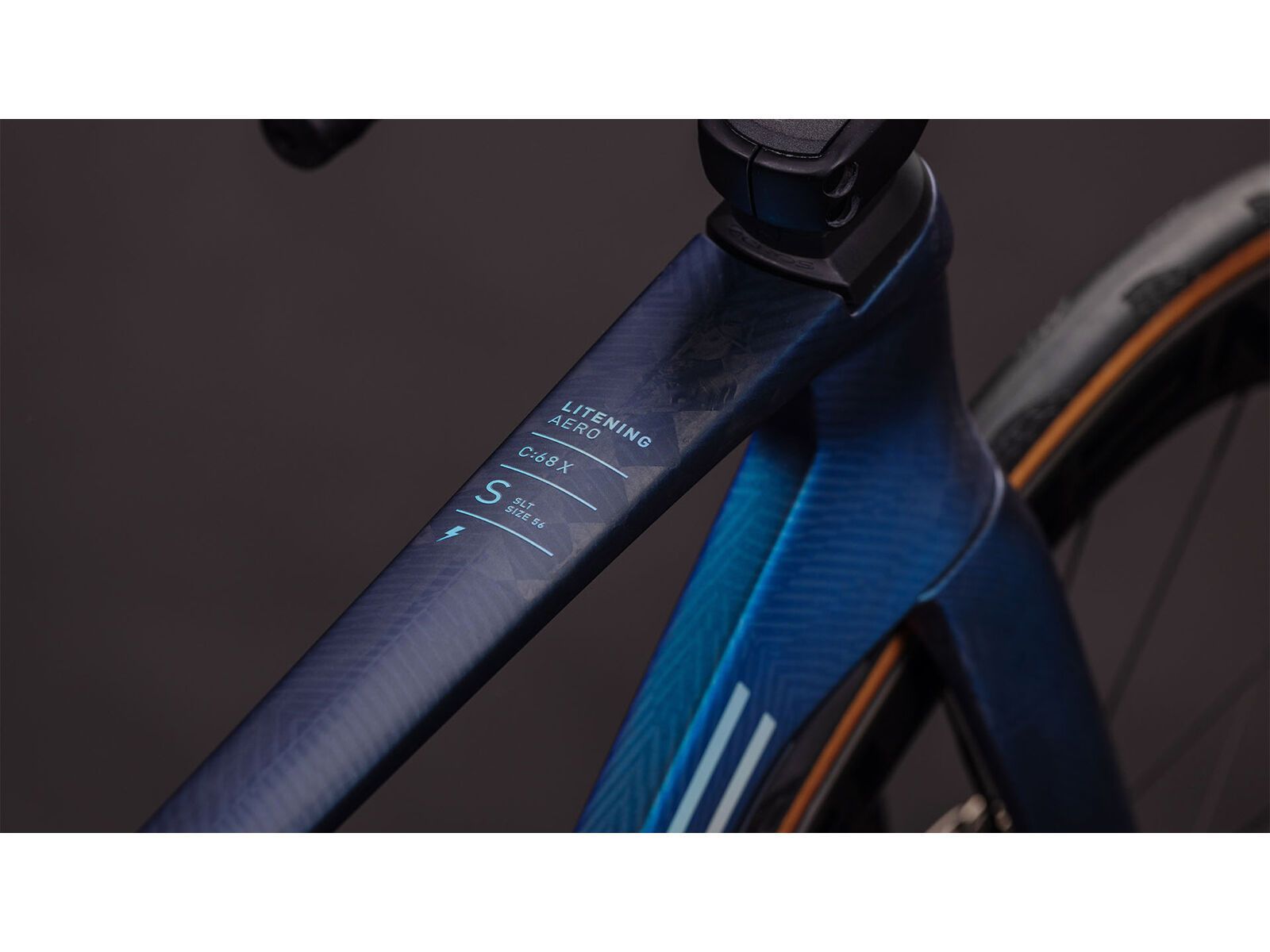 Cube Litening Aero C:68X SLT, atlantisgrid´n´ice | Bild 3