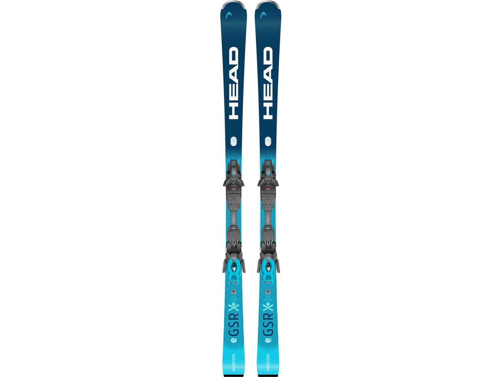 Head Worldcup Rebels e.GSR + PR 11 GW, matt black/speed blue | Bild 1