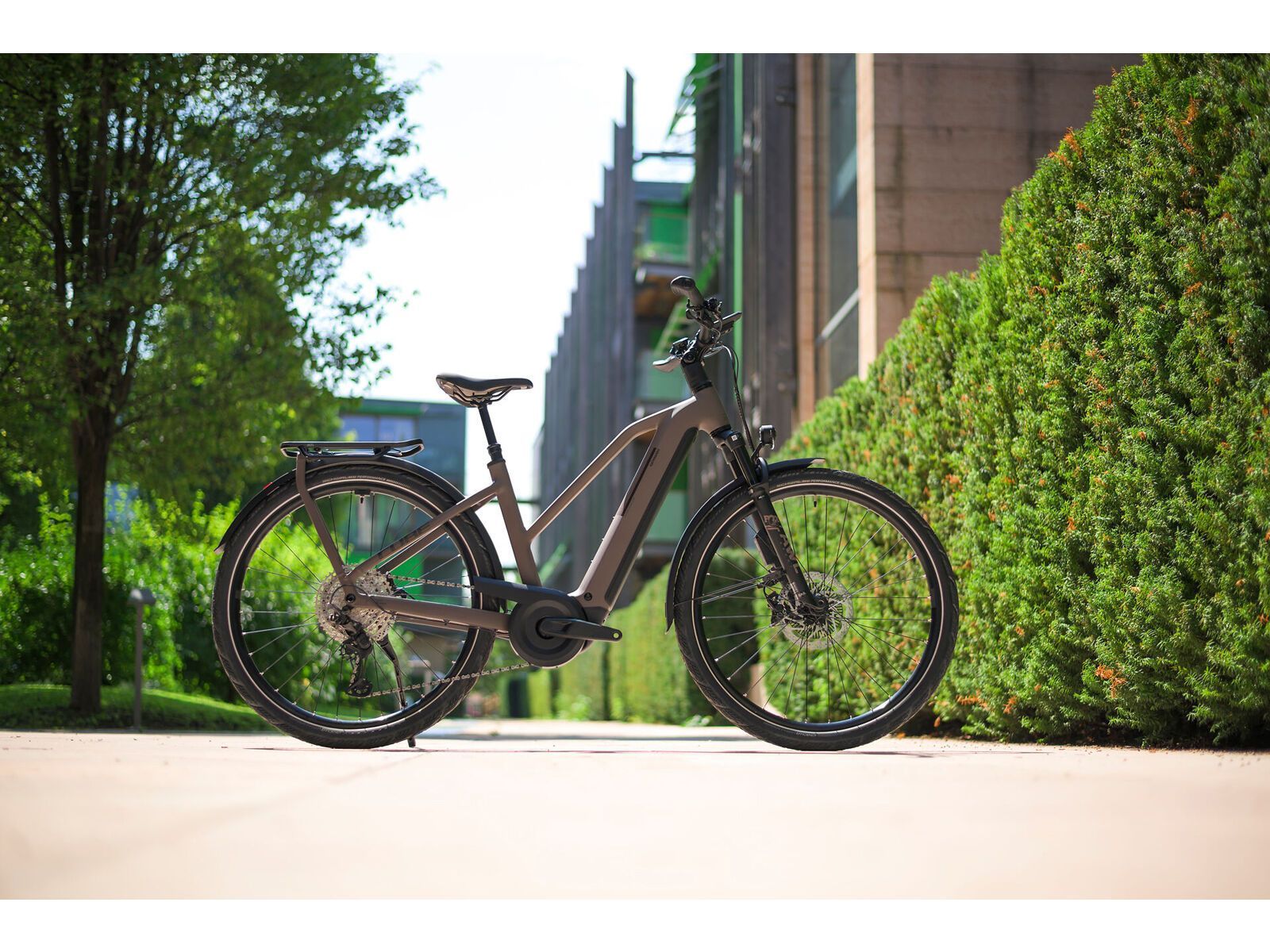 Cube Kathmandu Hybrid EXC 800 Trapeze, cedar´n´chrome | Bild 12