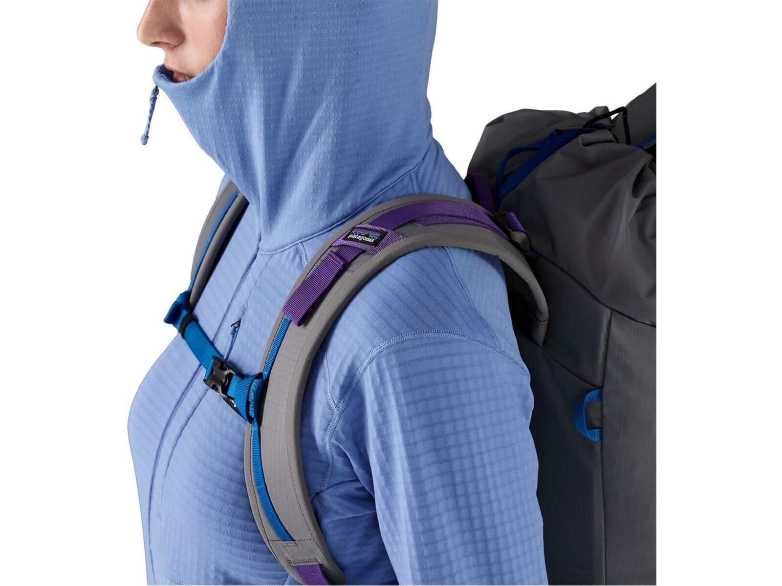 Patagonia Women's R1 Hybrid Pullover Hoody, abundant blue | Bild 10