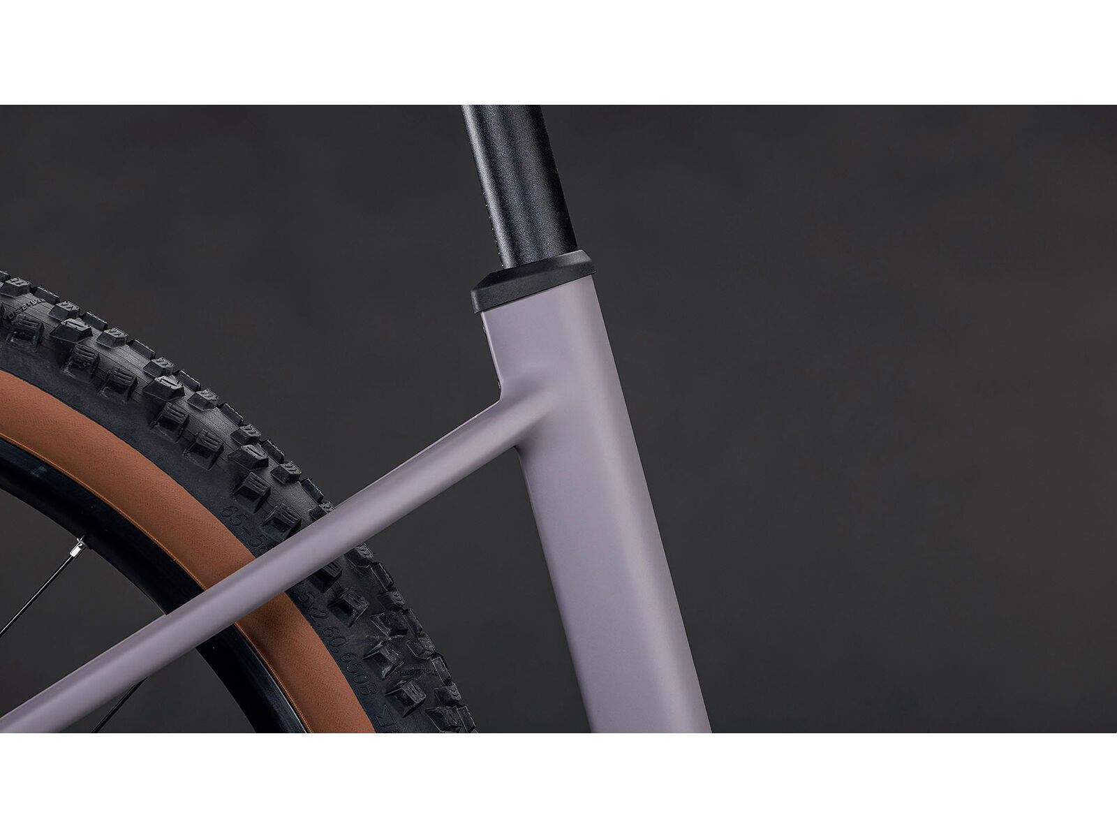 Cube Reaction Hybrid Performance 600 Easy Entry 27.5, plumgrey´n´black | Bild 6