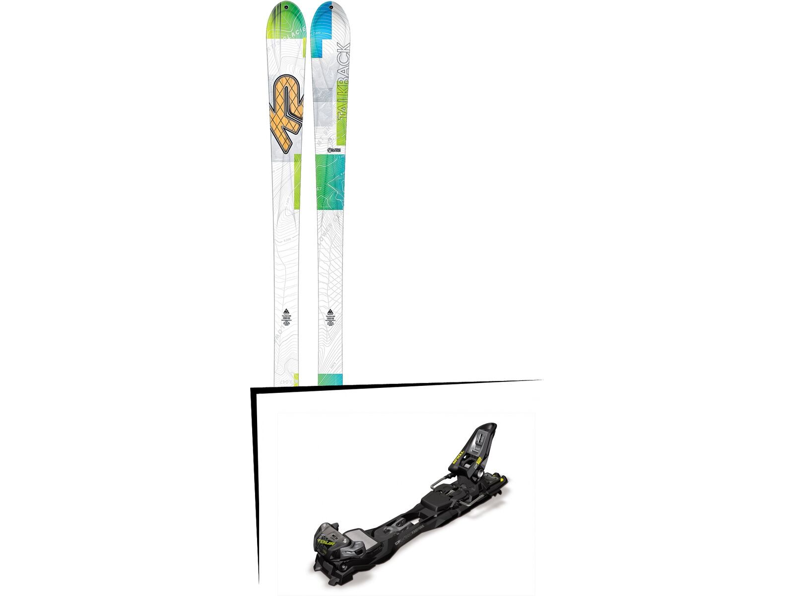 K2 SKI Set: Talkback 80 2016 + Marker F12 Tour EPF | Bild 1