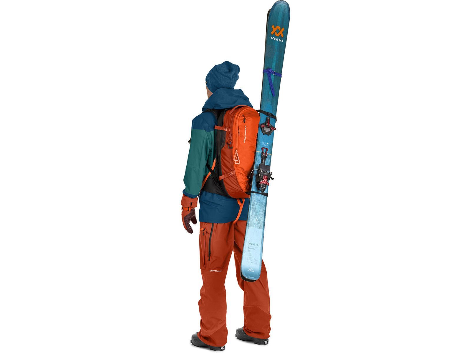 Ortovox Avabag LiTRIC Freeride 28 Zip, dark wild herbs | Bild 2