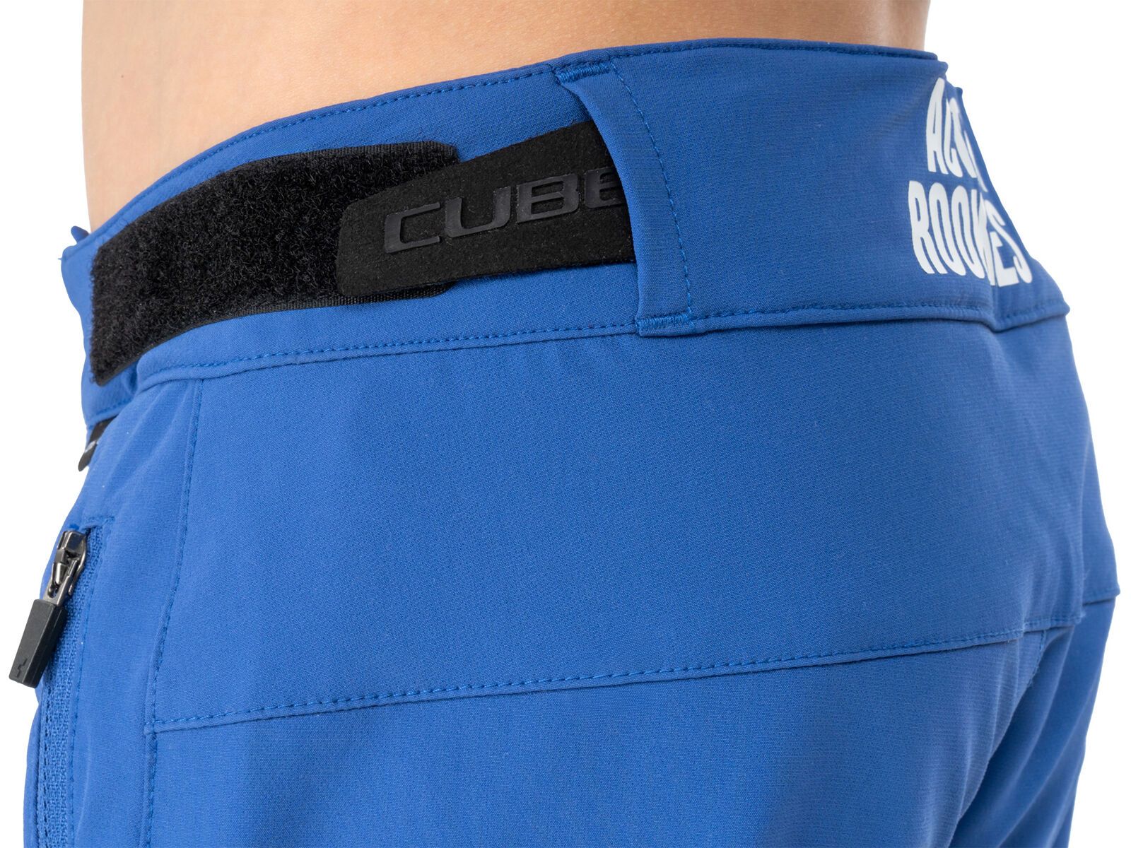 Cube MTB Baggy Short Rookie X Actionteam, blue | Bild 4