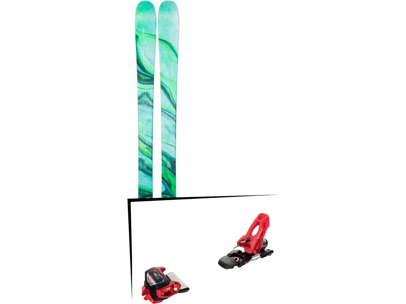 Set: Line Pandora 84 2019 + Tyrolia Attack² 11 GW red | Bild 1