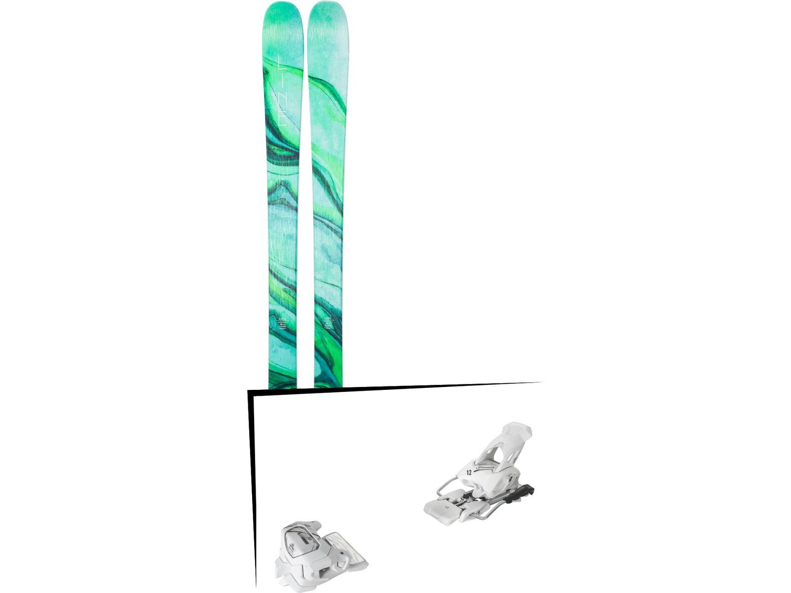 Set: Line Pandora 84 2019 + Tyrolia Attack² 12 GW matt white | Bild 1