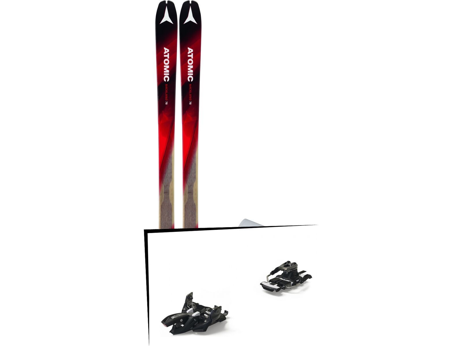 Set: Atomic Backland 78 + Skin 78 2019 + Marker Alpinist 12 Long Travel (2319302) | Bild 1