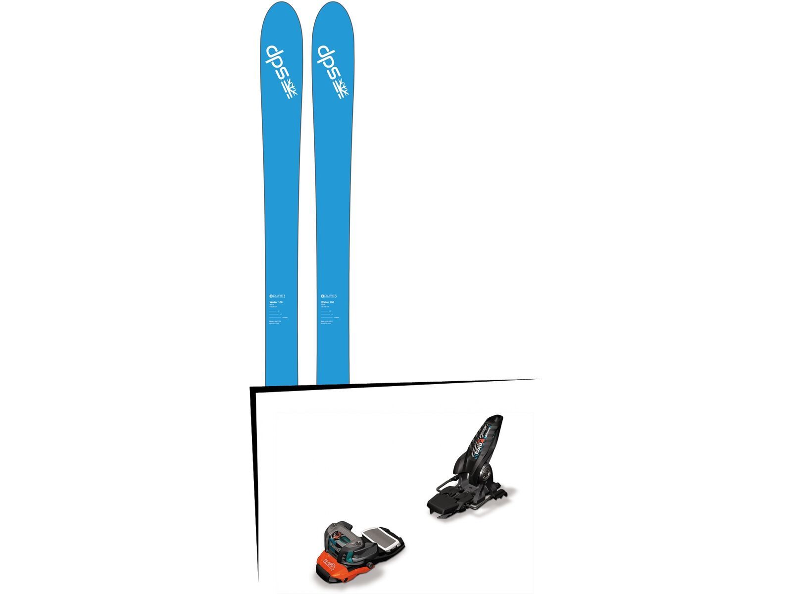 Set: DPS Skis Wailer 106 2017 + Marker Lord S.P.14 (499345) | Bild 1