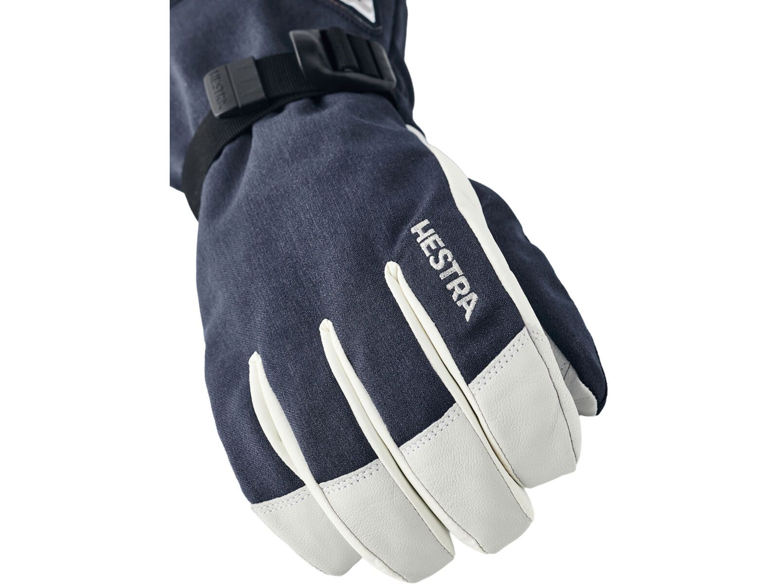 Hestra Powder Gauntlet 5 Finger, navy/offwhite | Bild 3
