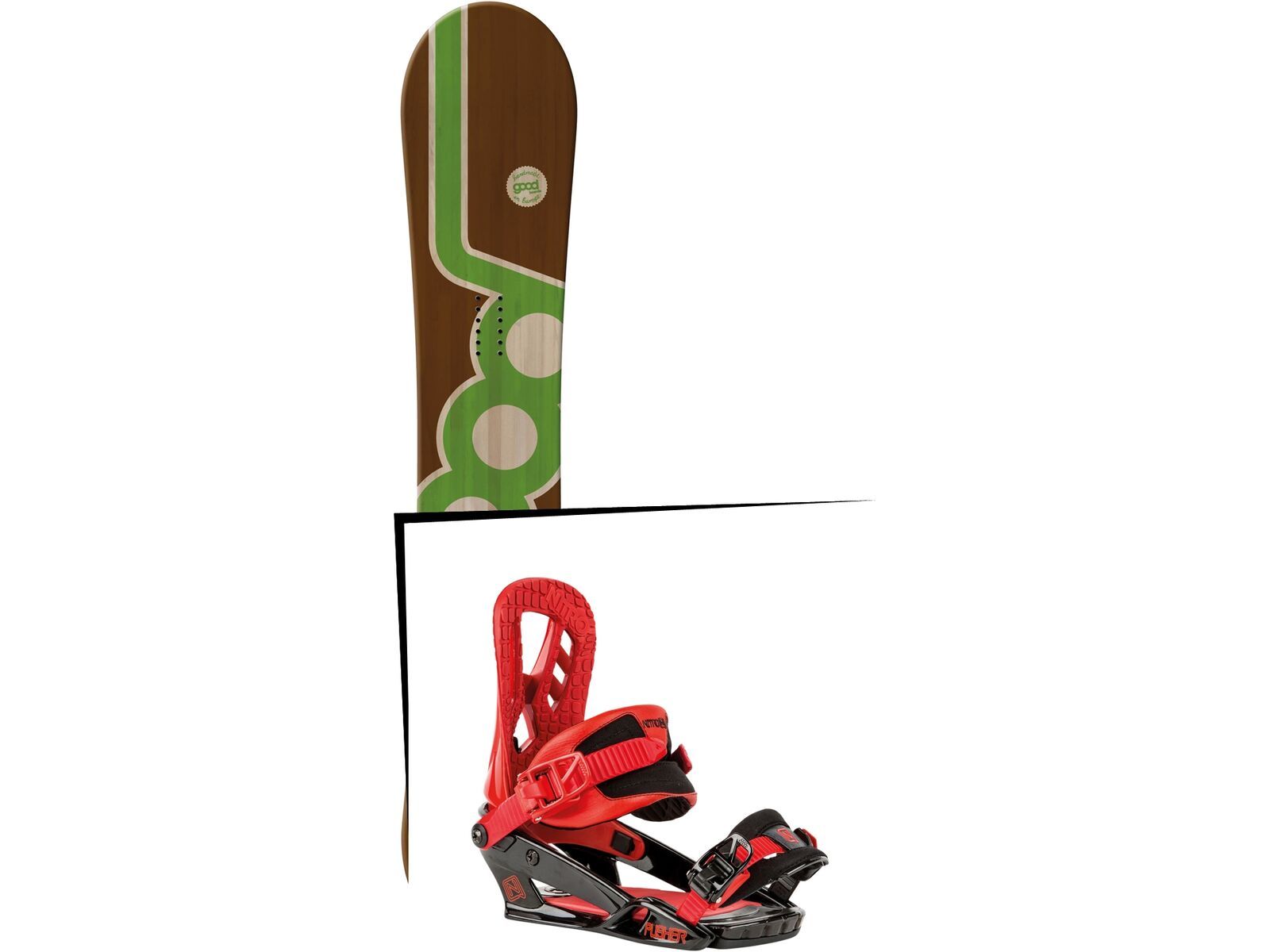 Set: goodboards Apikal 2016 + Nitro Pusher (1459536S) | Bild 1