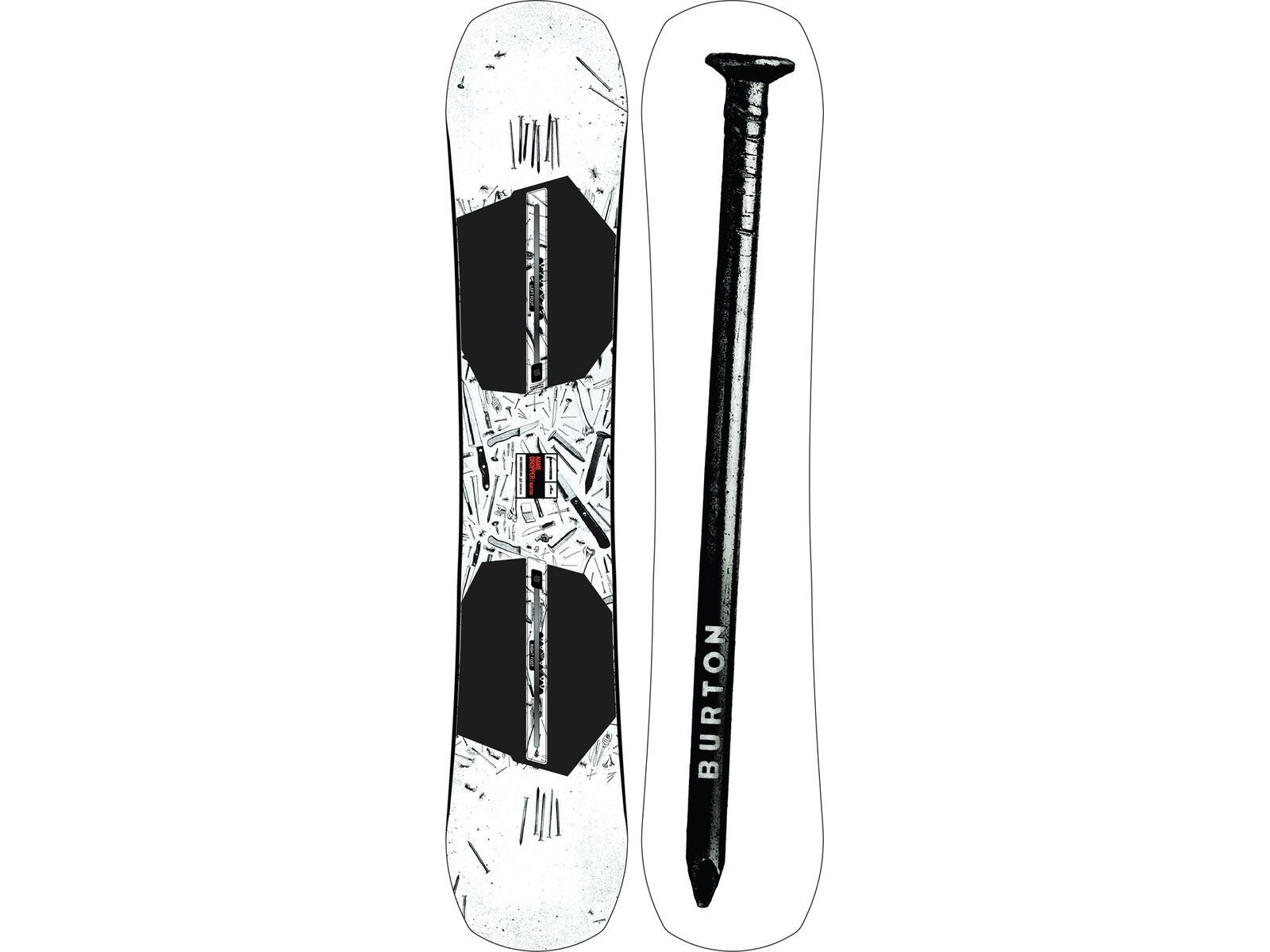 Set: Burton Name Dropper 2019 + Burton Custom black matte | Bild 2