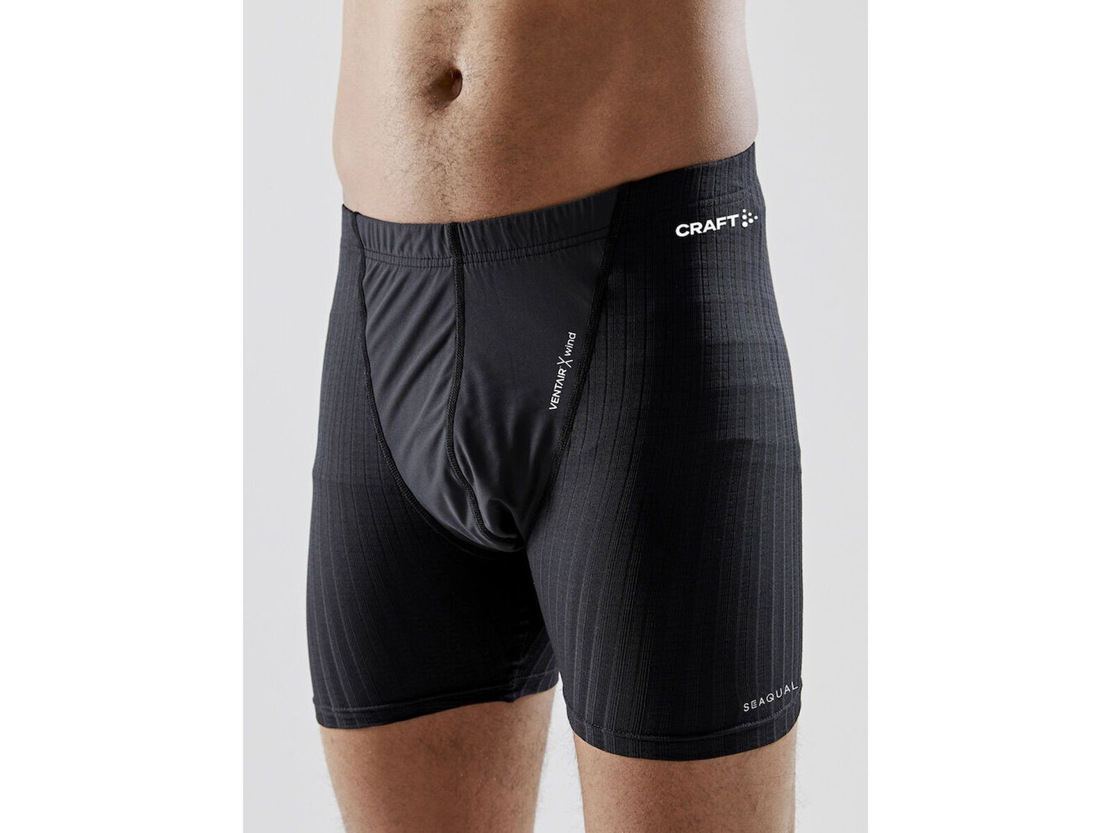 Craft Active Extreme X Wind Boxer M, black/granite | Bild 4