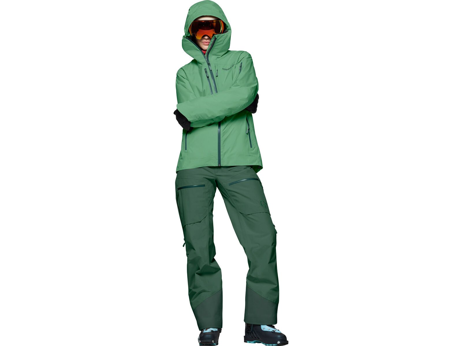 Norrona lofoten Gore-Tex Insulated Jacket W's, dark ivy | Bild 7