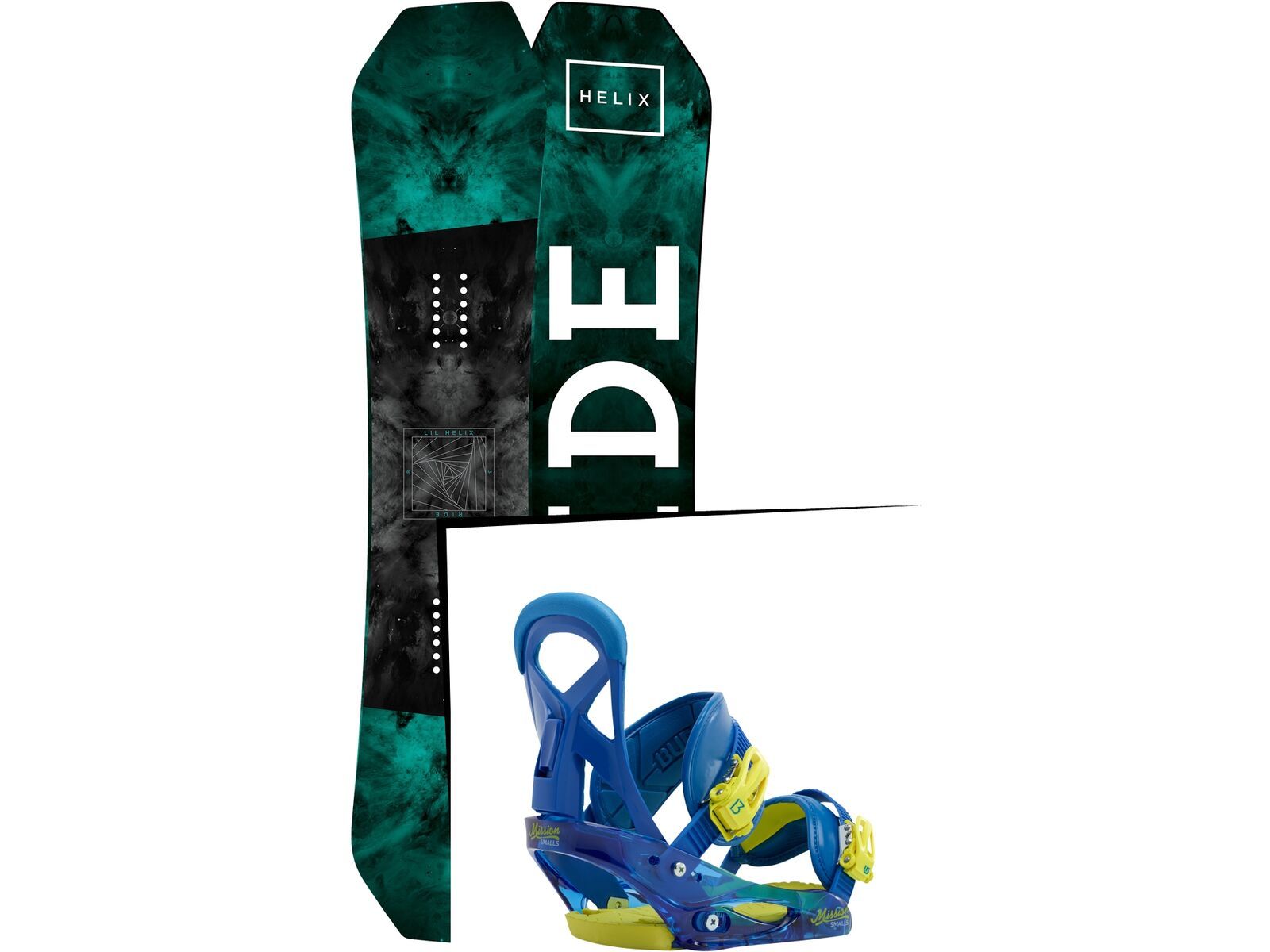 Set: Ride Lil' Helix 2017 + Burton Mission Smalls (1464203S) | Bild 1