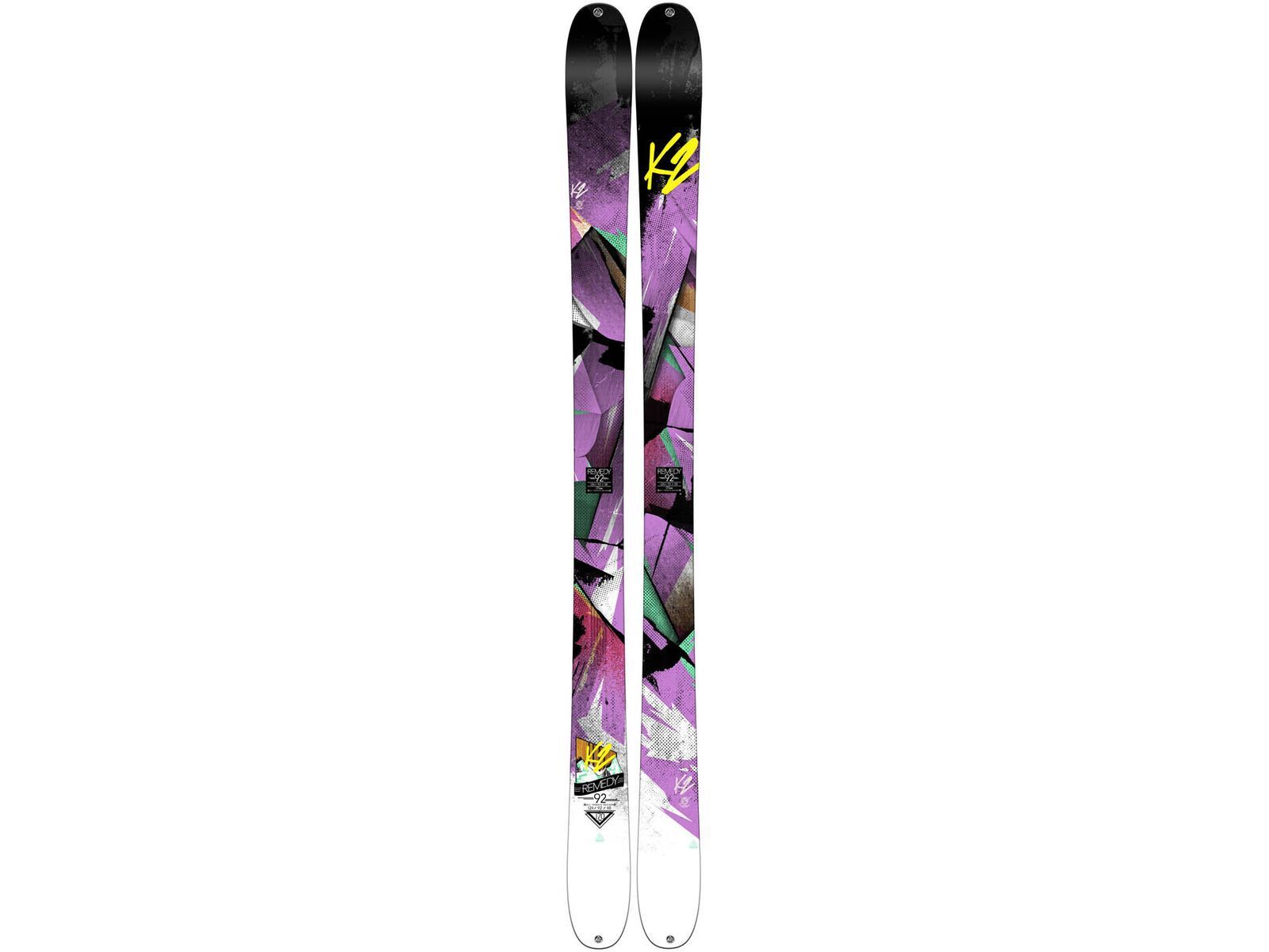 K2 SKI Set: Remedy 92 2015 + Marker Baron EPF 13 | Bild 2