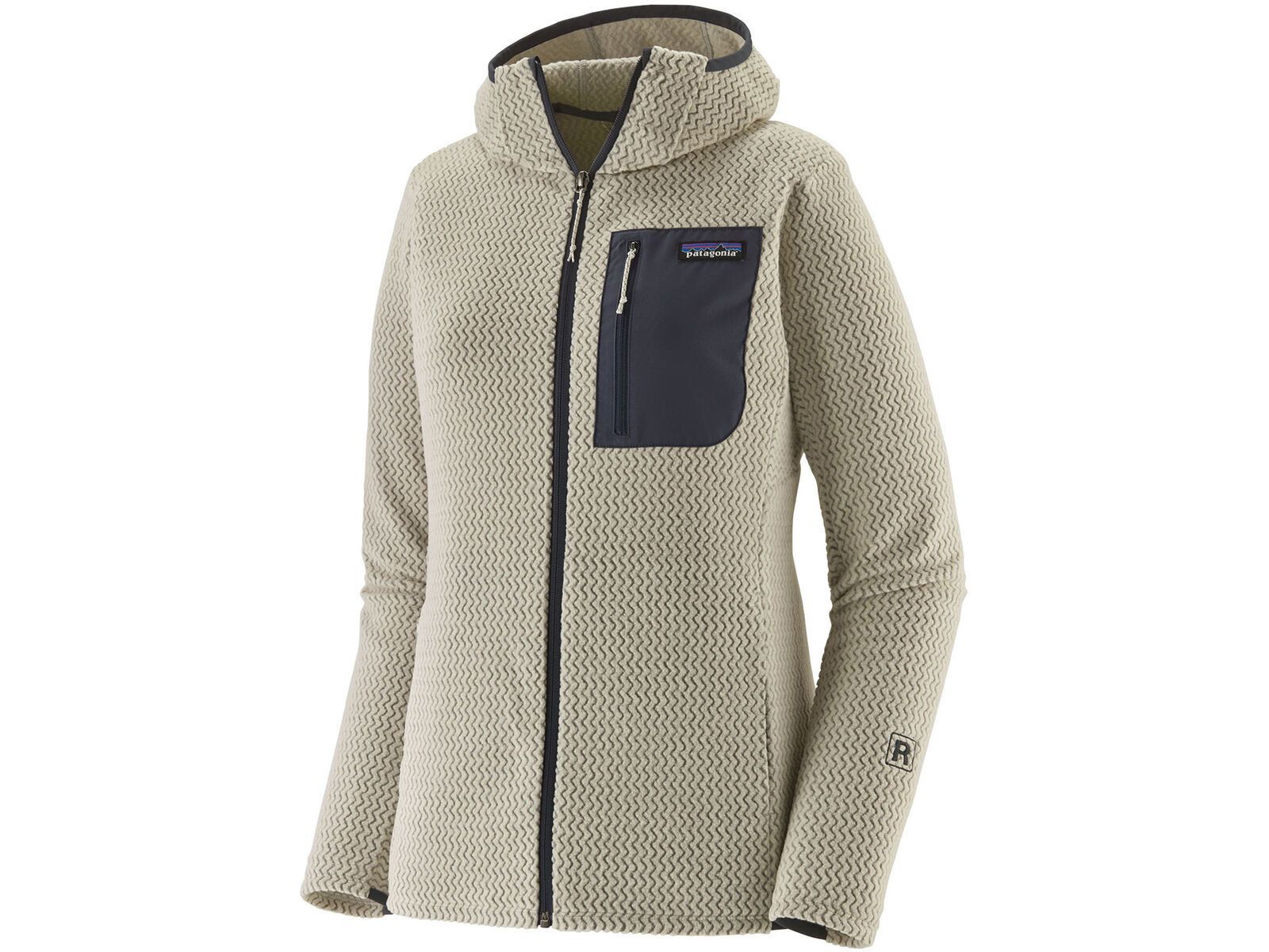 Patagonia Women's R1 Air Full-Zip Hoody, wool white | Bild 1
