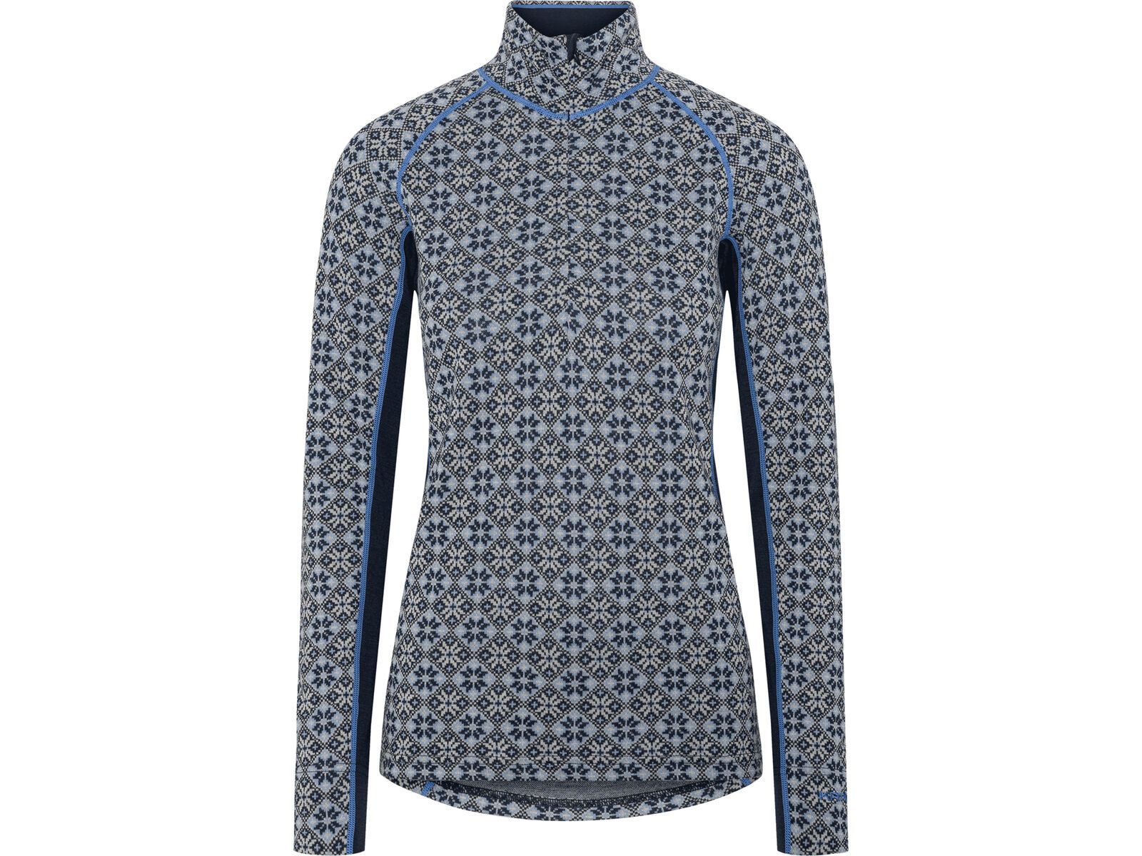 Kari Traa Rose Light Half Zip Baselayer, dark navy blue | Bild 1
