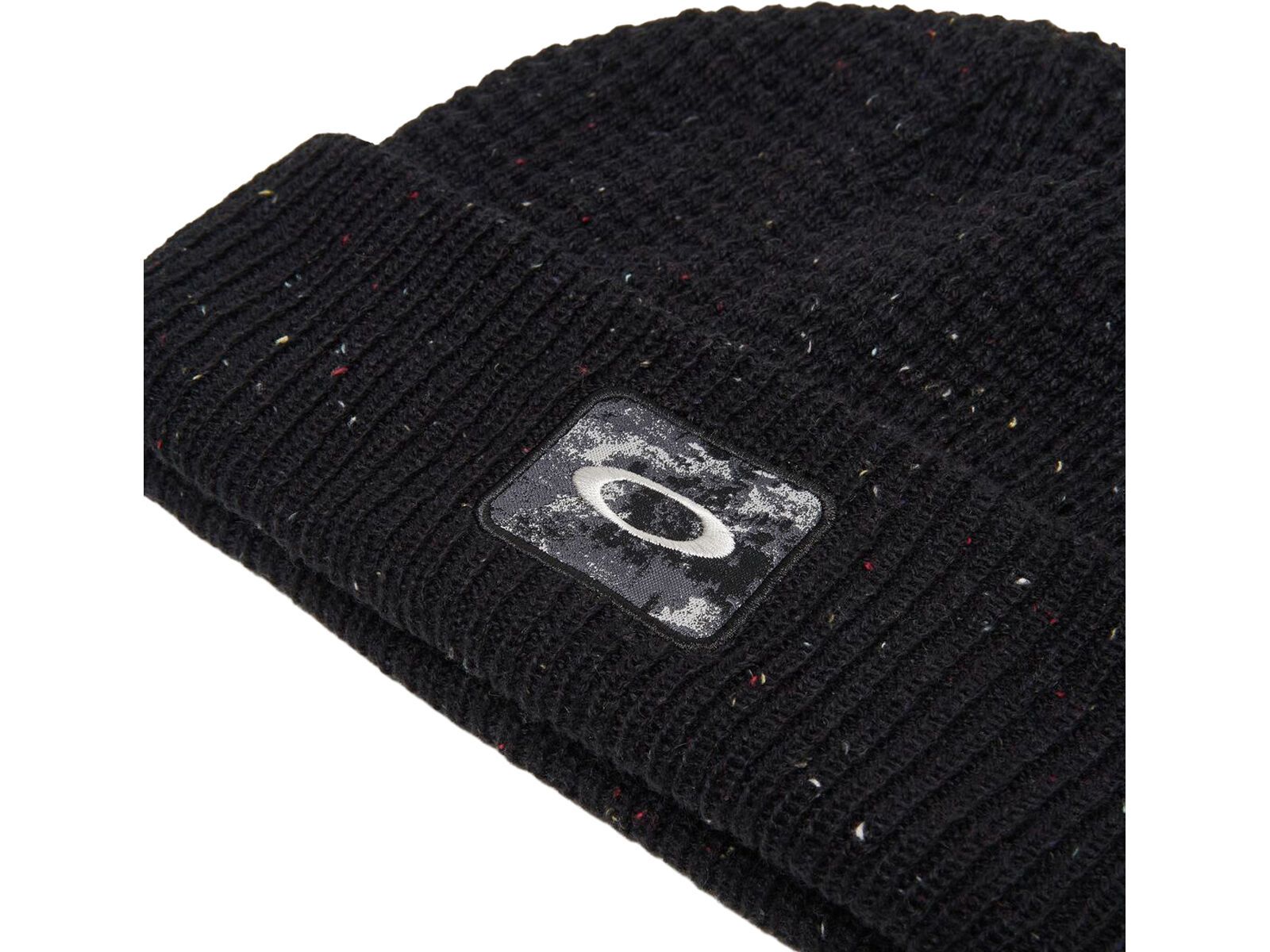 Oakley Ellipse Patch Waffle Beanie, blackout | Bild 2