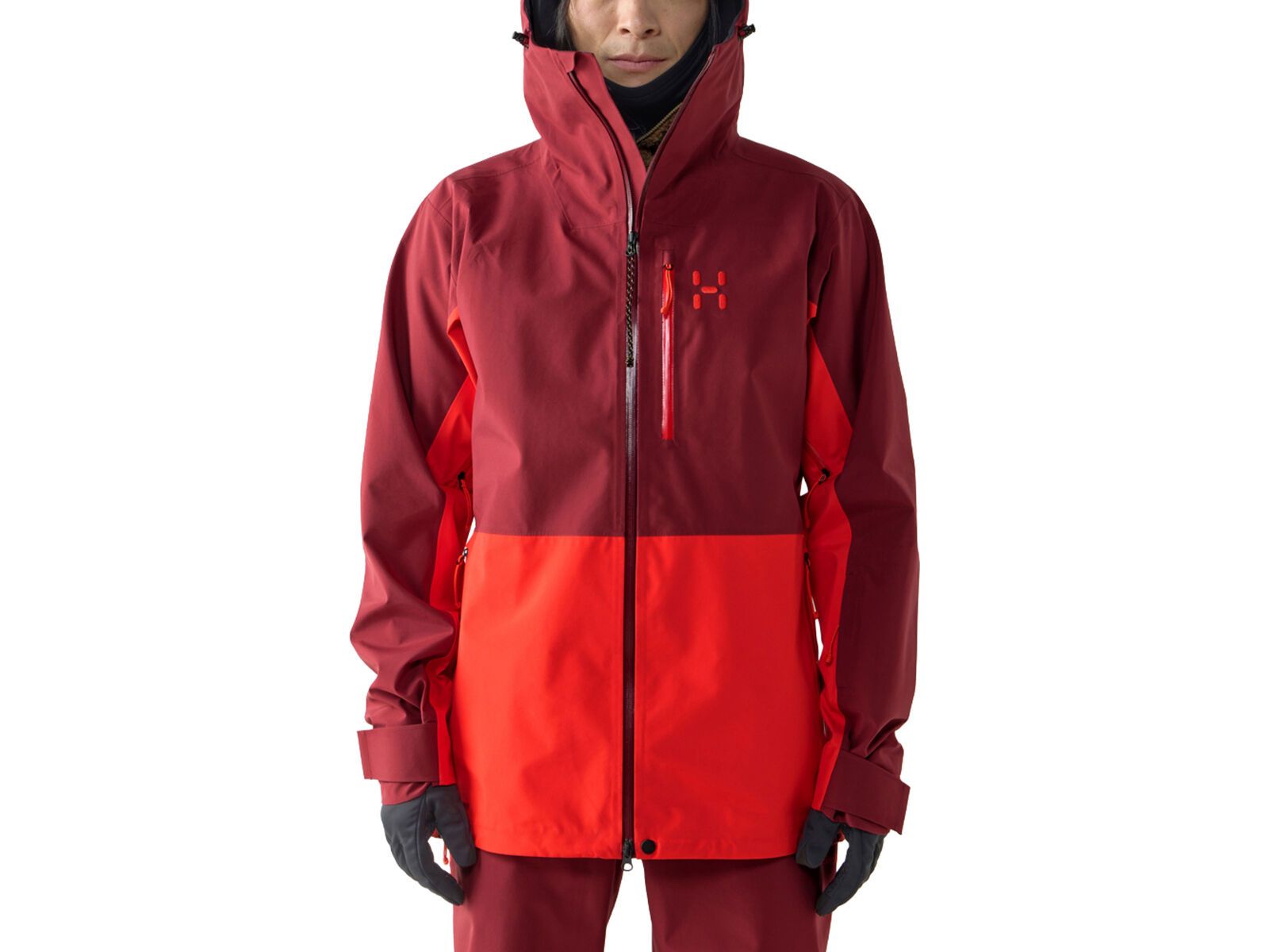 Haglöfs Alper Proof Jacket Men, carmine red/tech red | Bild 3