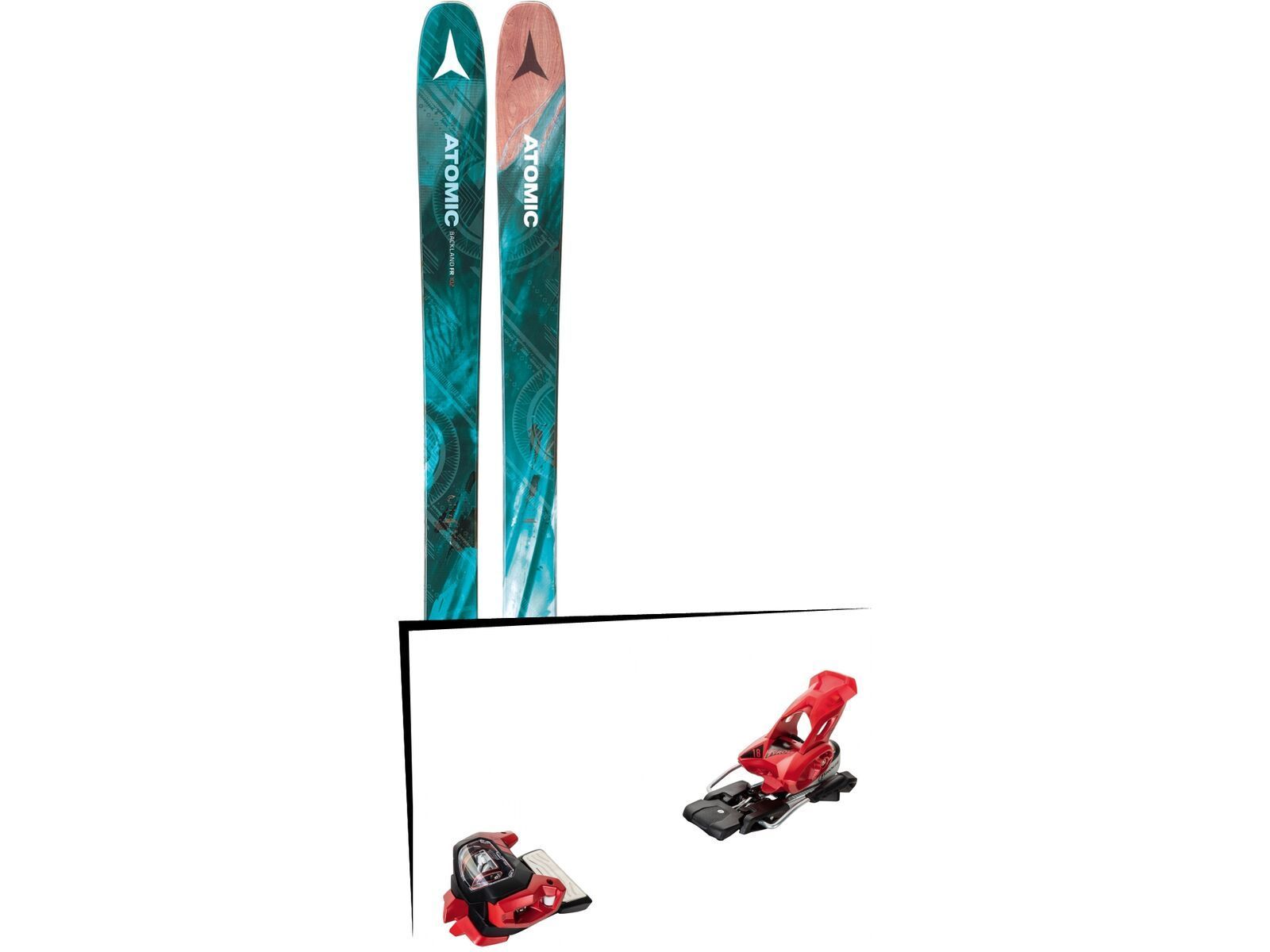 Set: Atomic Backland FR 102 W 2018 + Tyrolia Attack² 18 X GW red | Bild 1